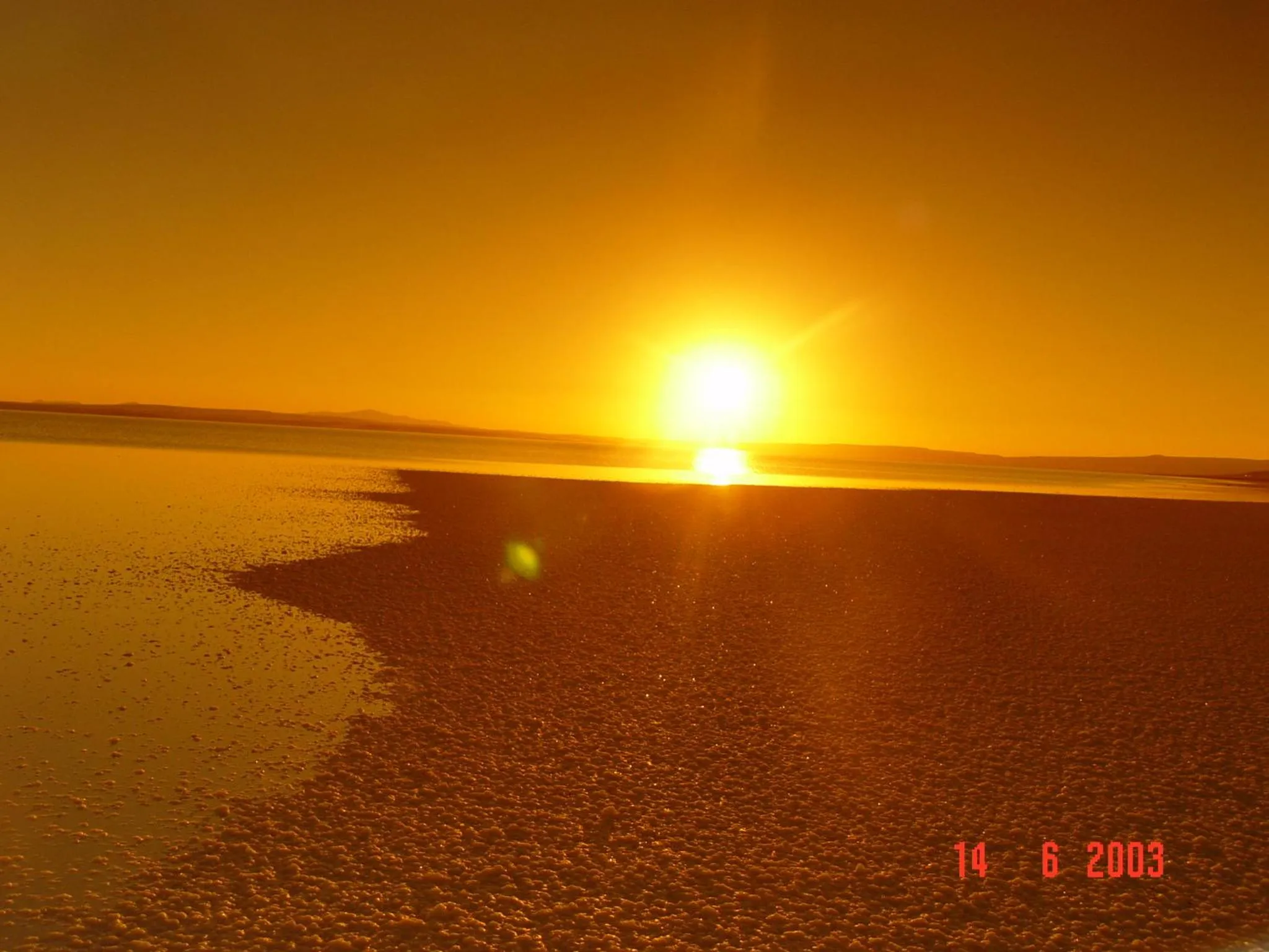 Sunset in Ilgaz Mountain Resort Hotel