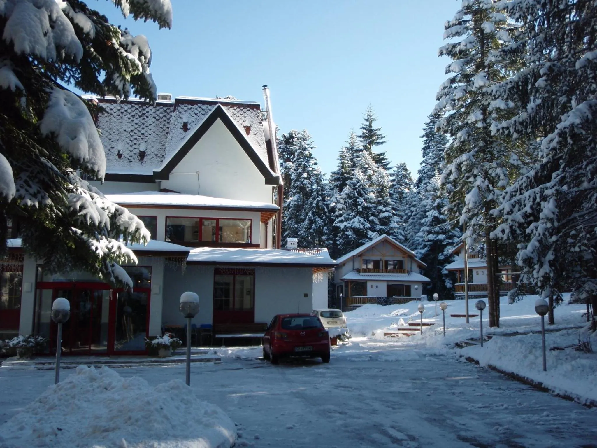 Facade/entrance in Saint George Borovets Hotel