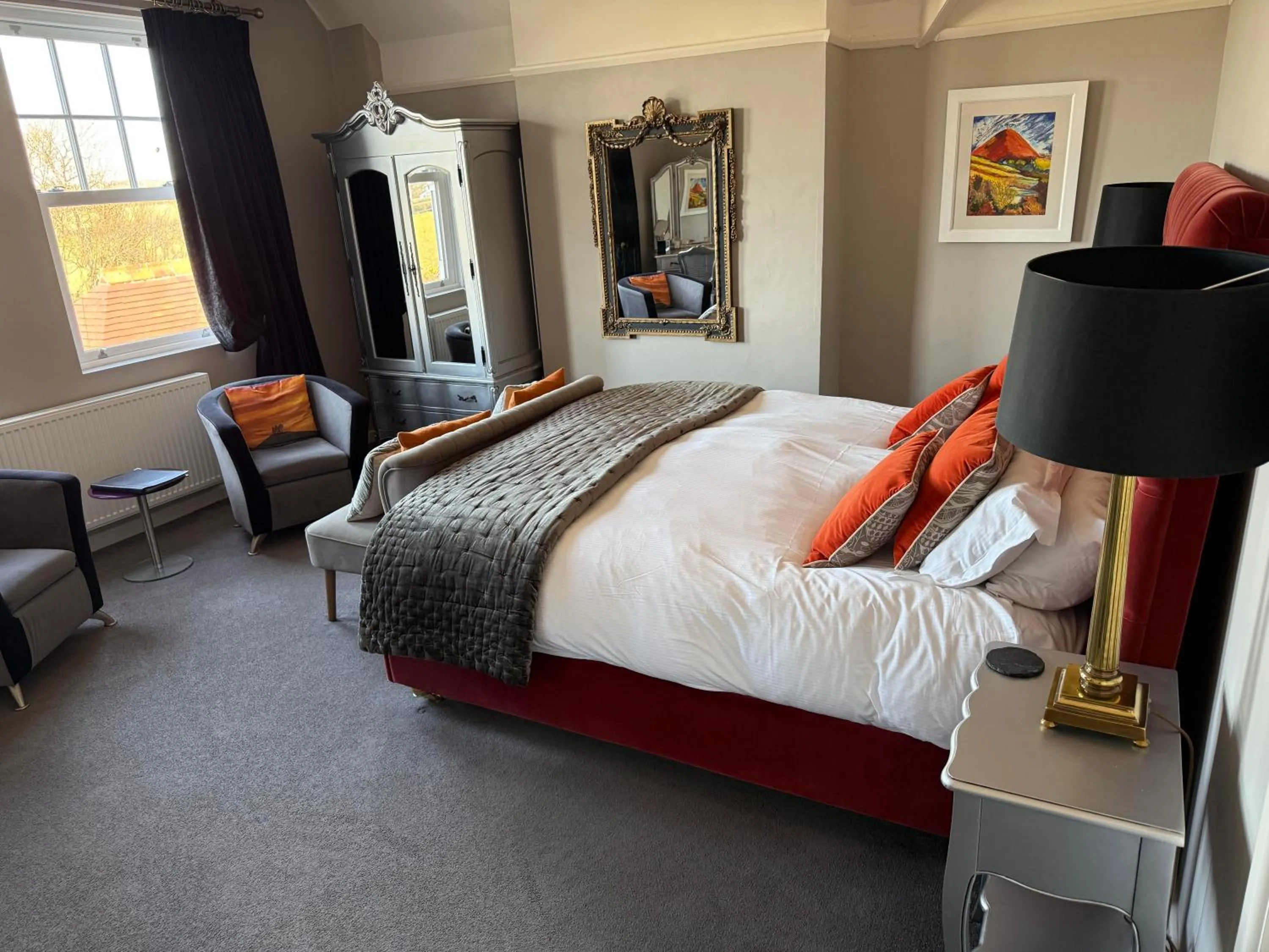 Bed in Dower House Hotel