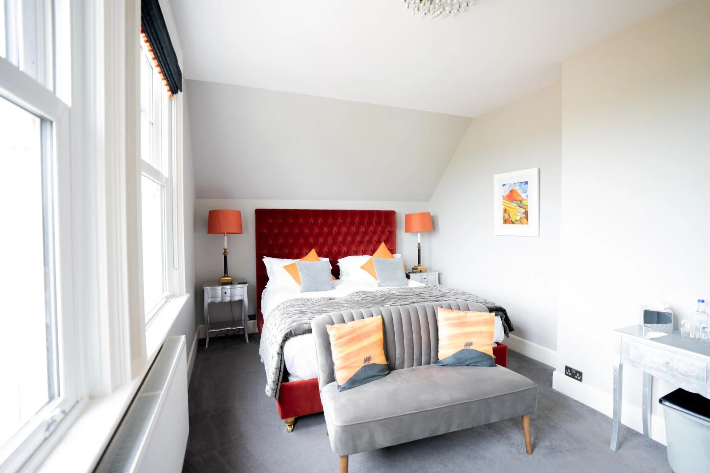 Bedroom, Bed in Dower House Hotel