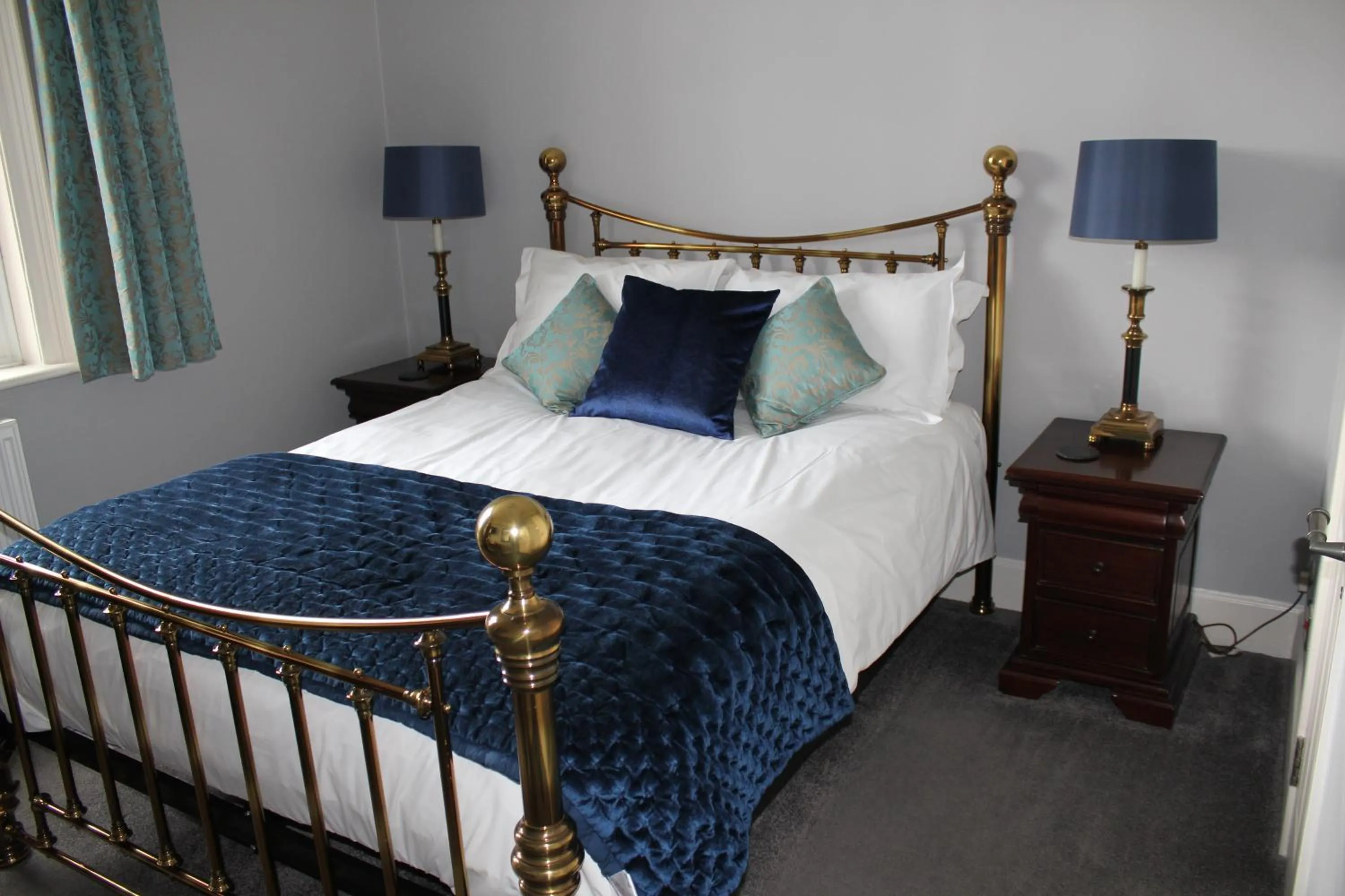 Bed in Dower House Hotel