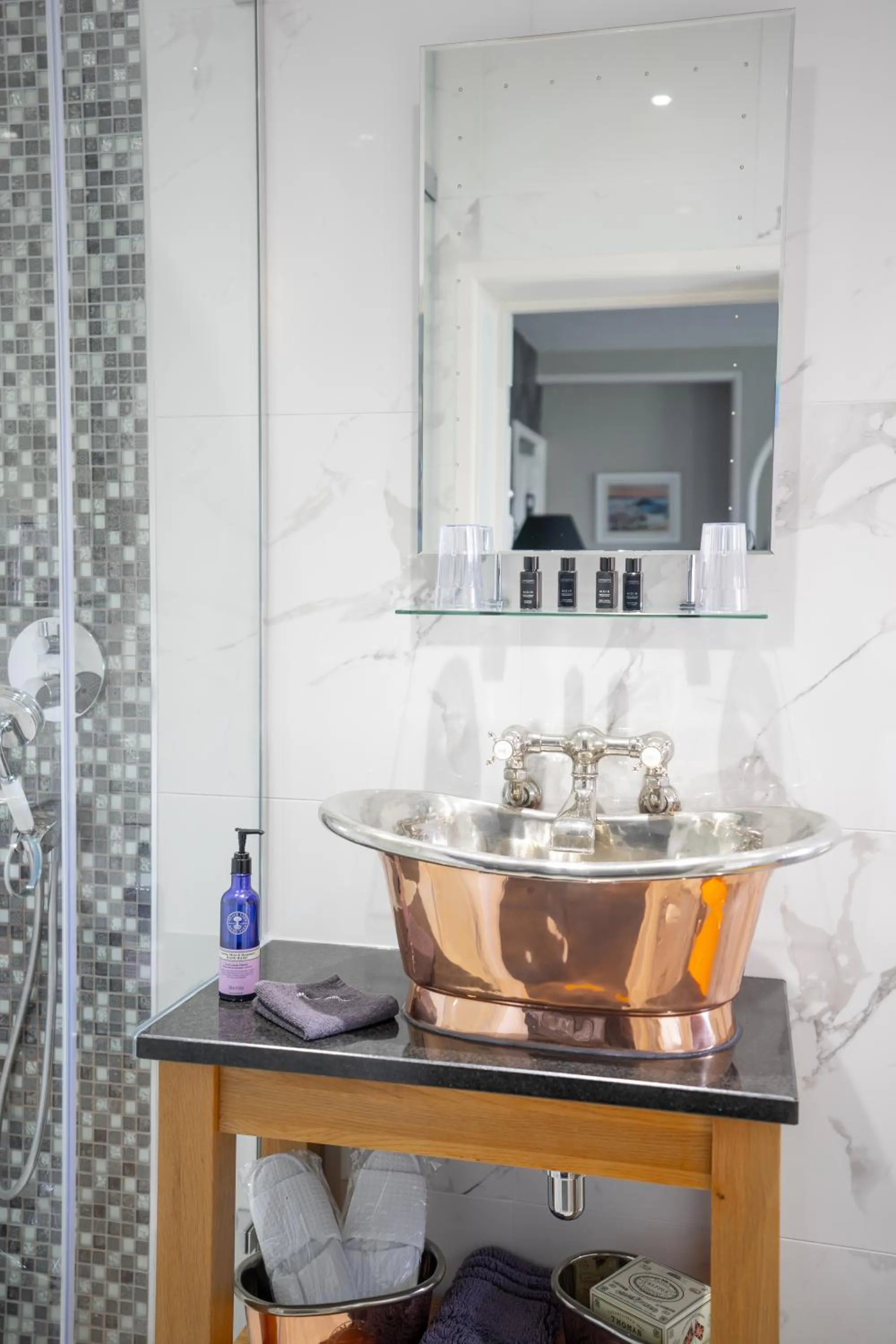 Bathroom in Dower House Hotel