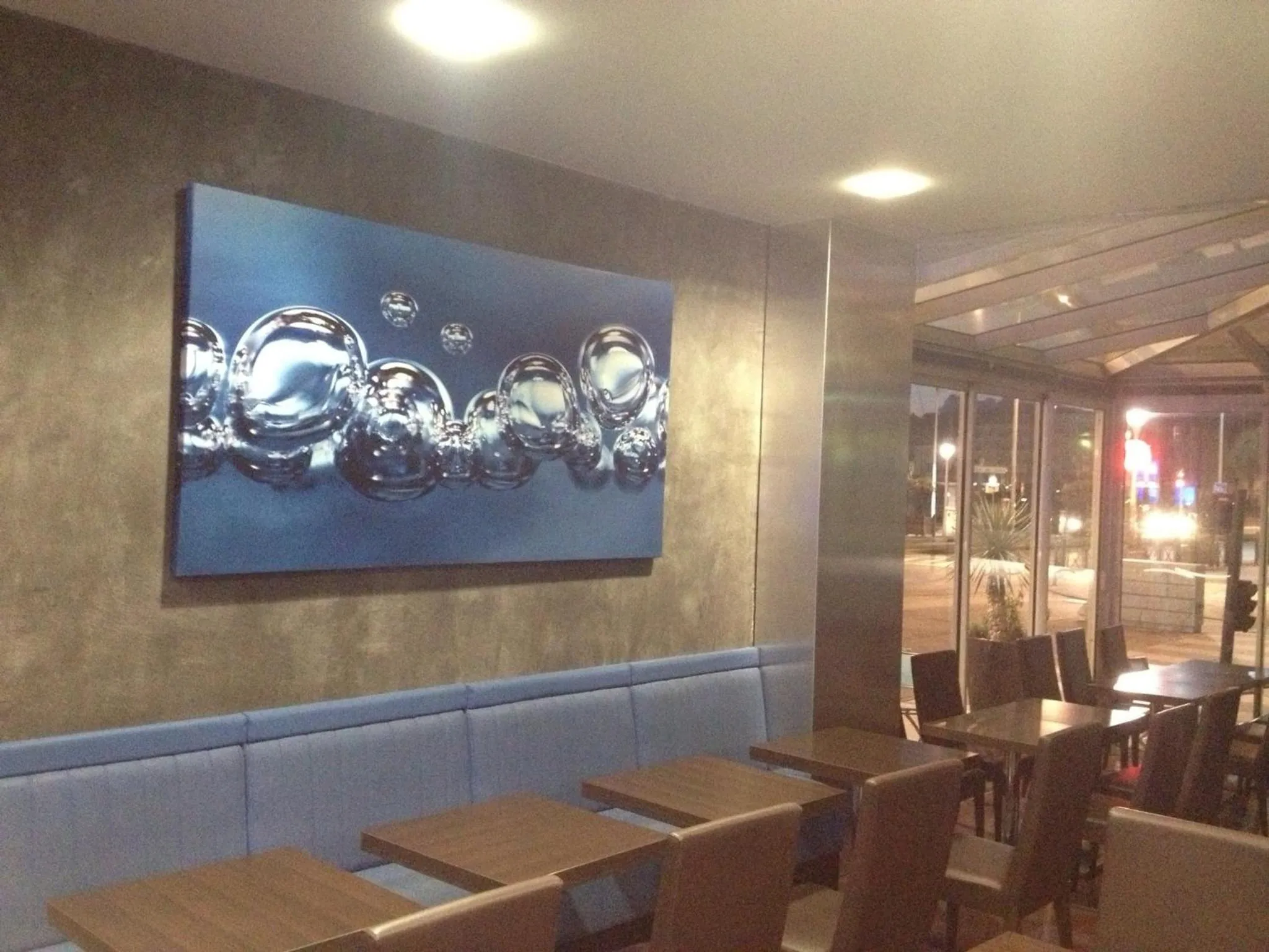 Seating area in Hotel Restaurant La Frégate