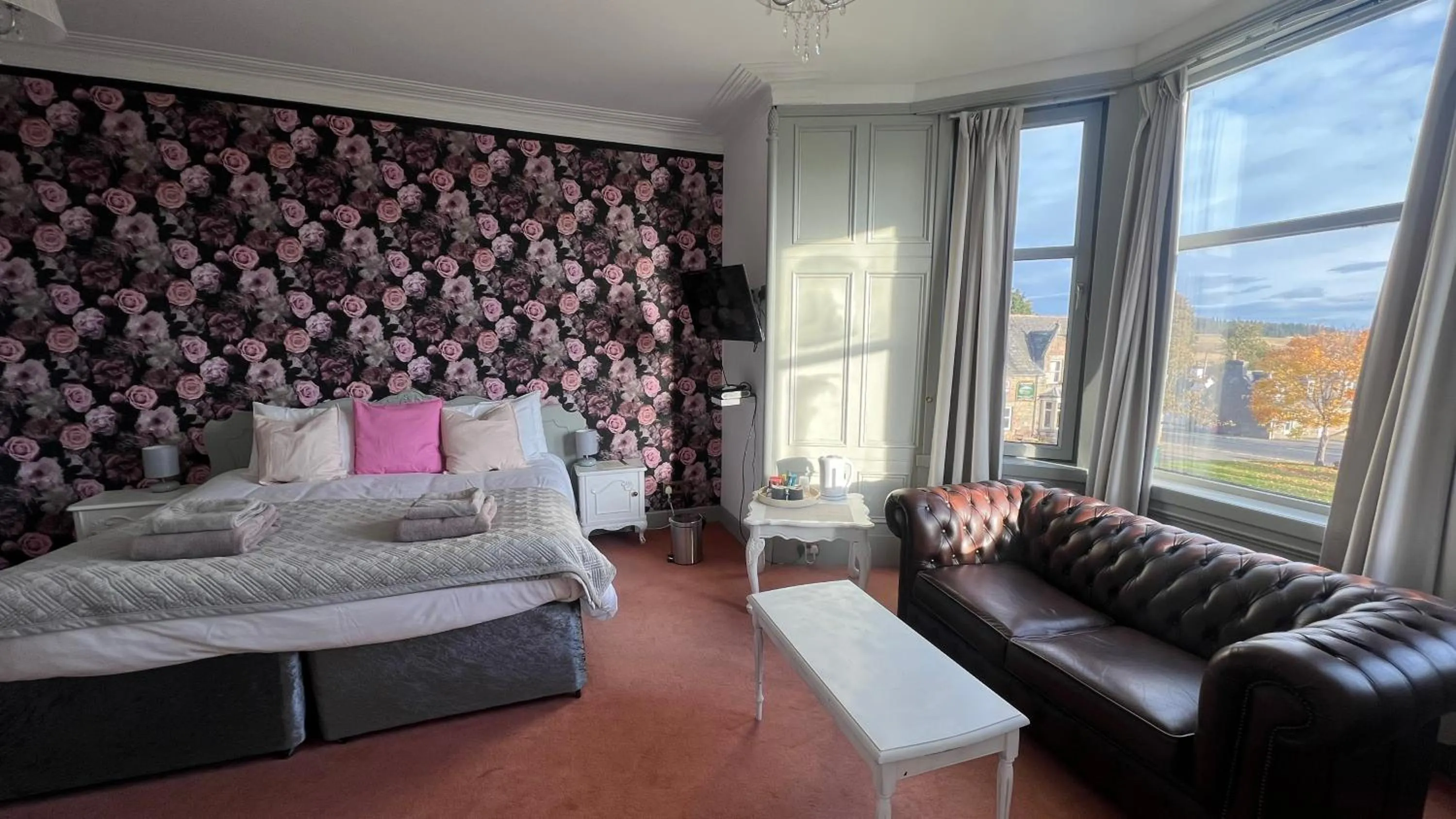 Bedroom, Bed in Hotel Square