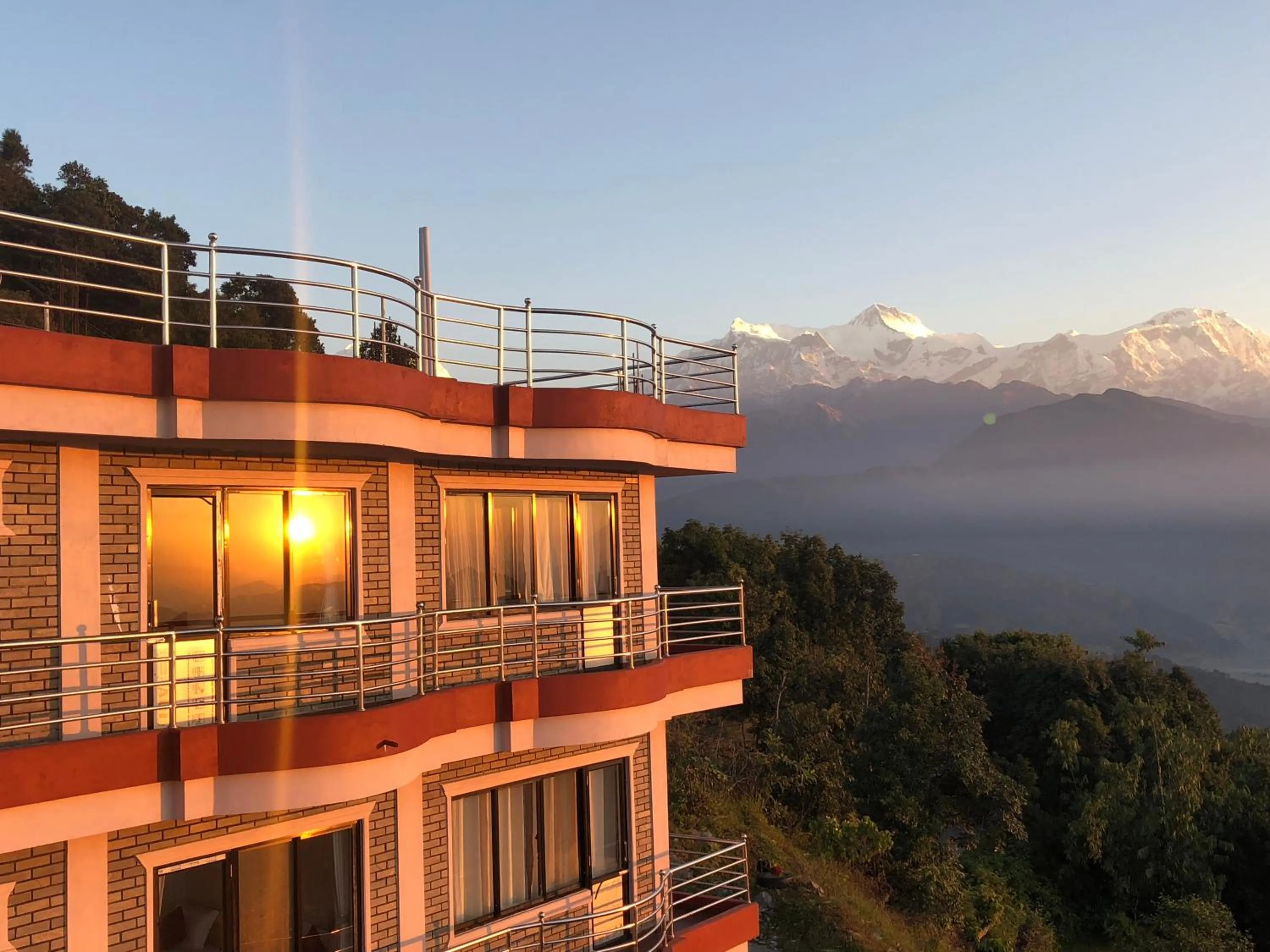 Natural landscape in Hotel Pristine Himalaya