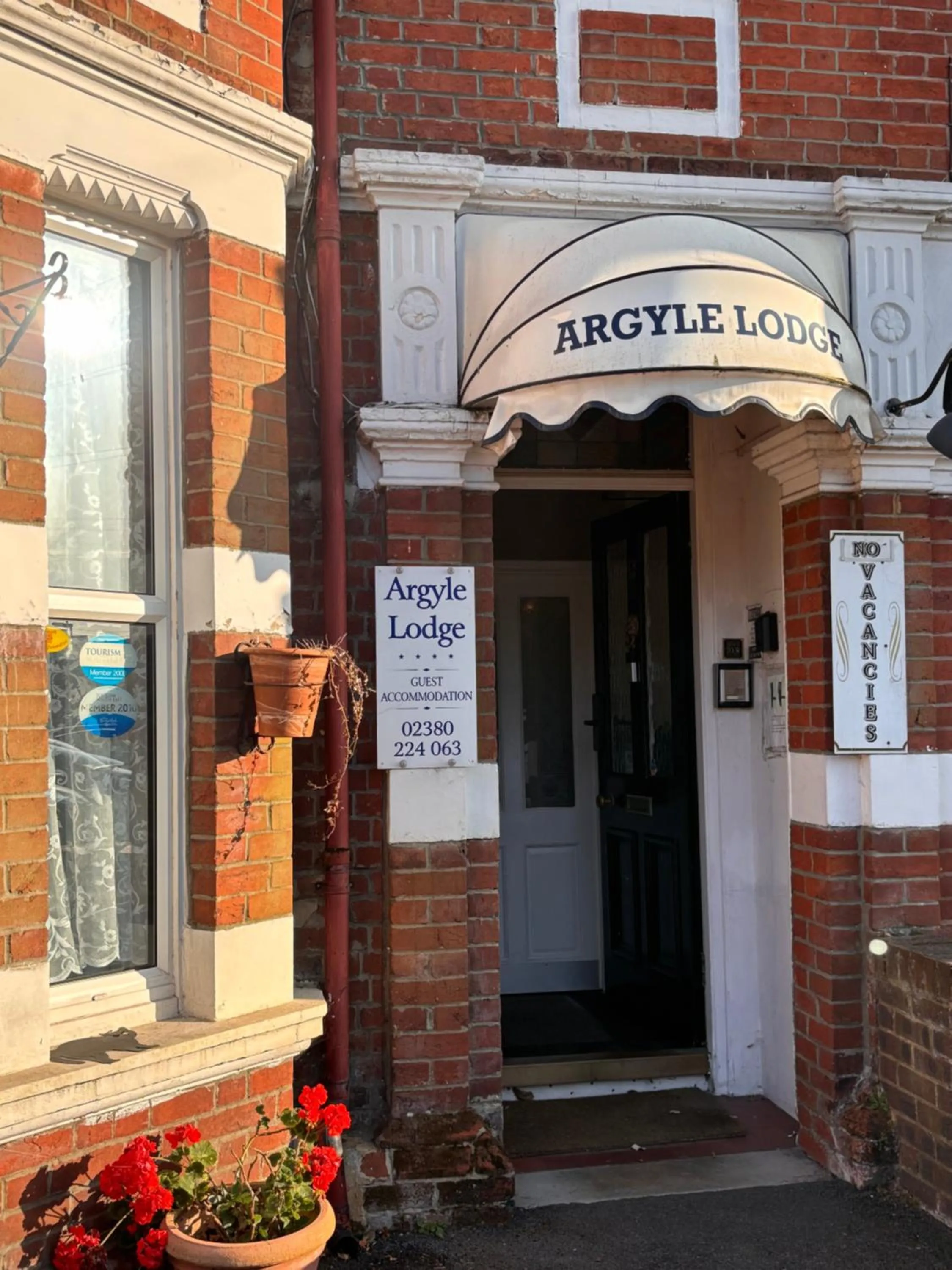 Facade/entrance in Argyle Lodge Self Catering Guest House