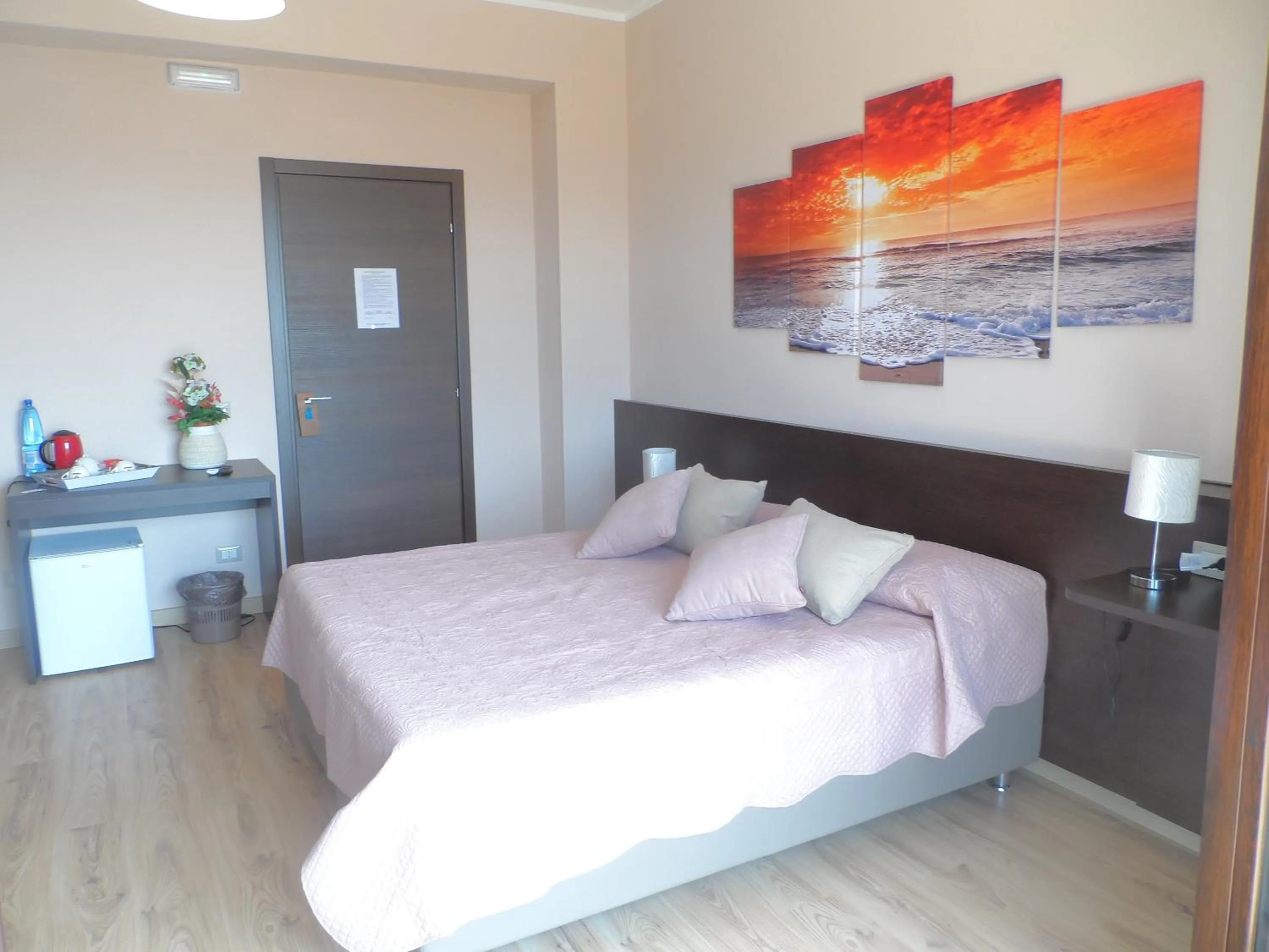 Bed in BELLAVISTA B&b