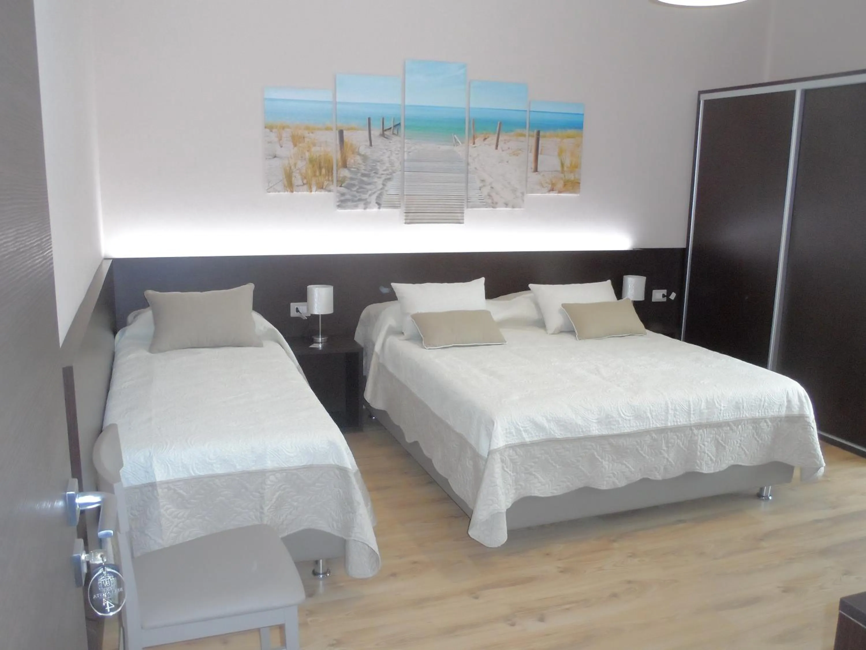 Bed in BELLAVISTA B&b