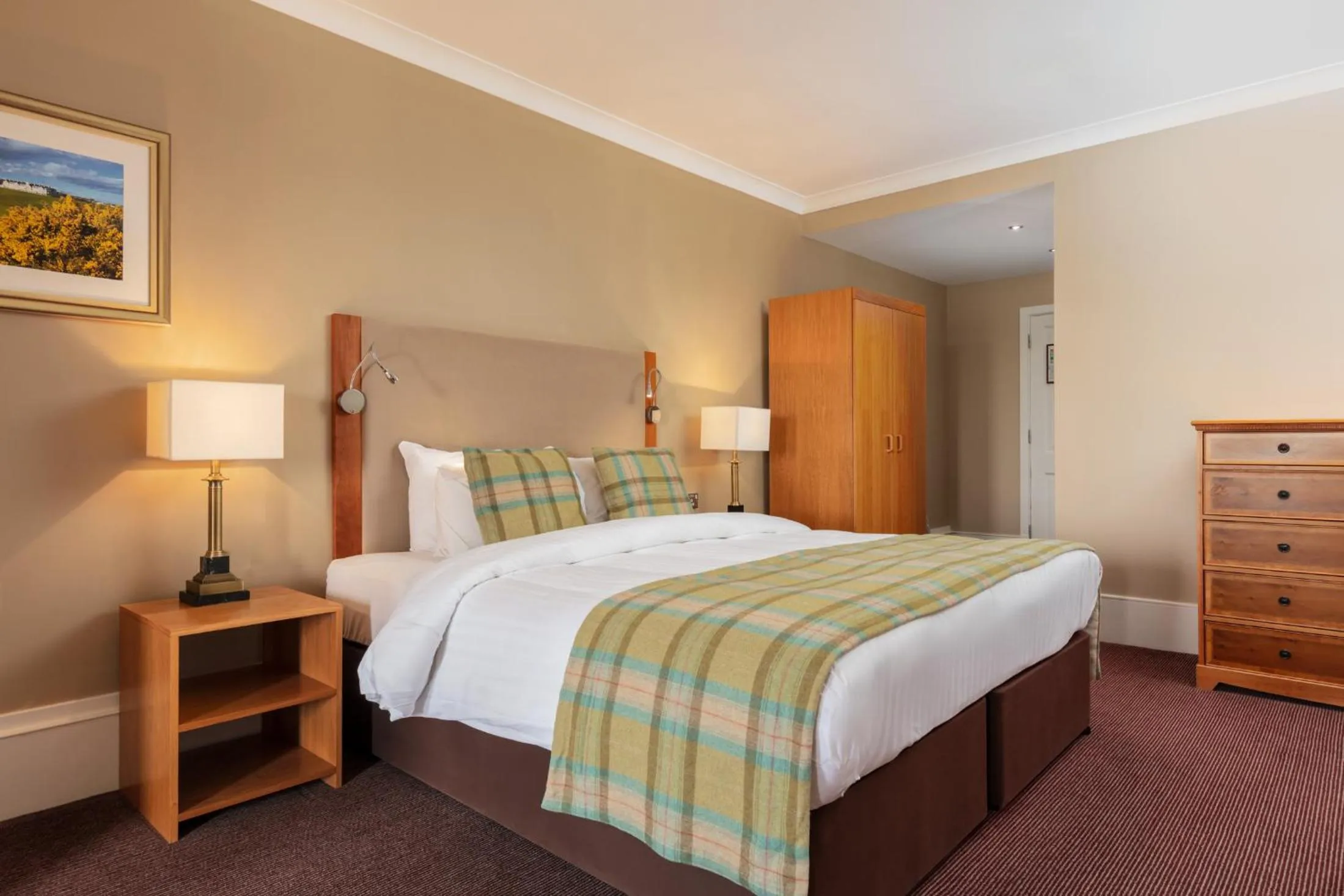 Bedroom, Bed in Carnoustie Golf Hotel 'A Bespoke Hotel’