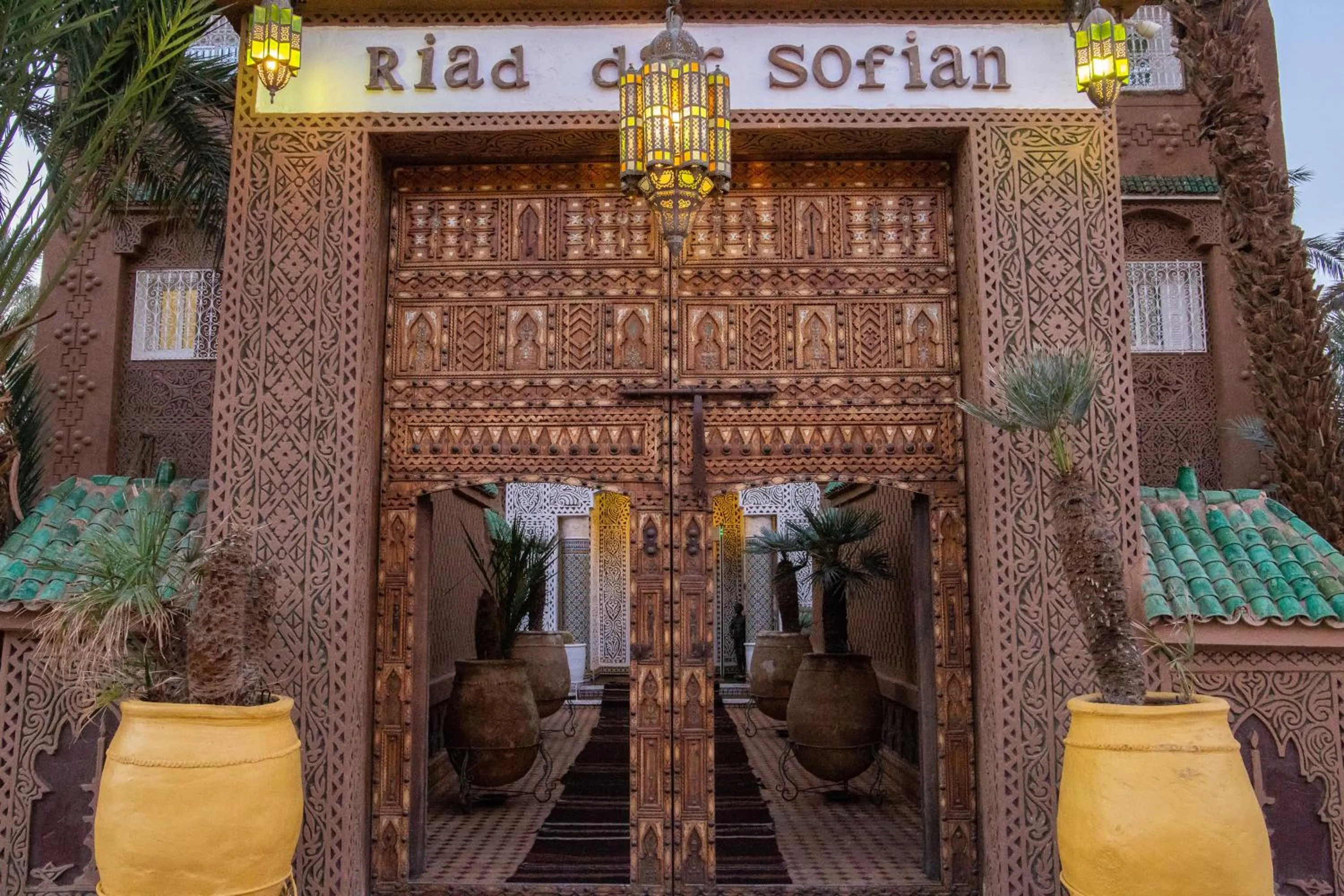 Facade/entrance in Riad Dar Sofian