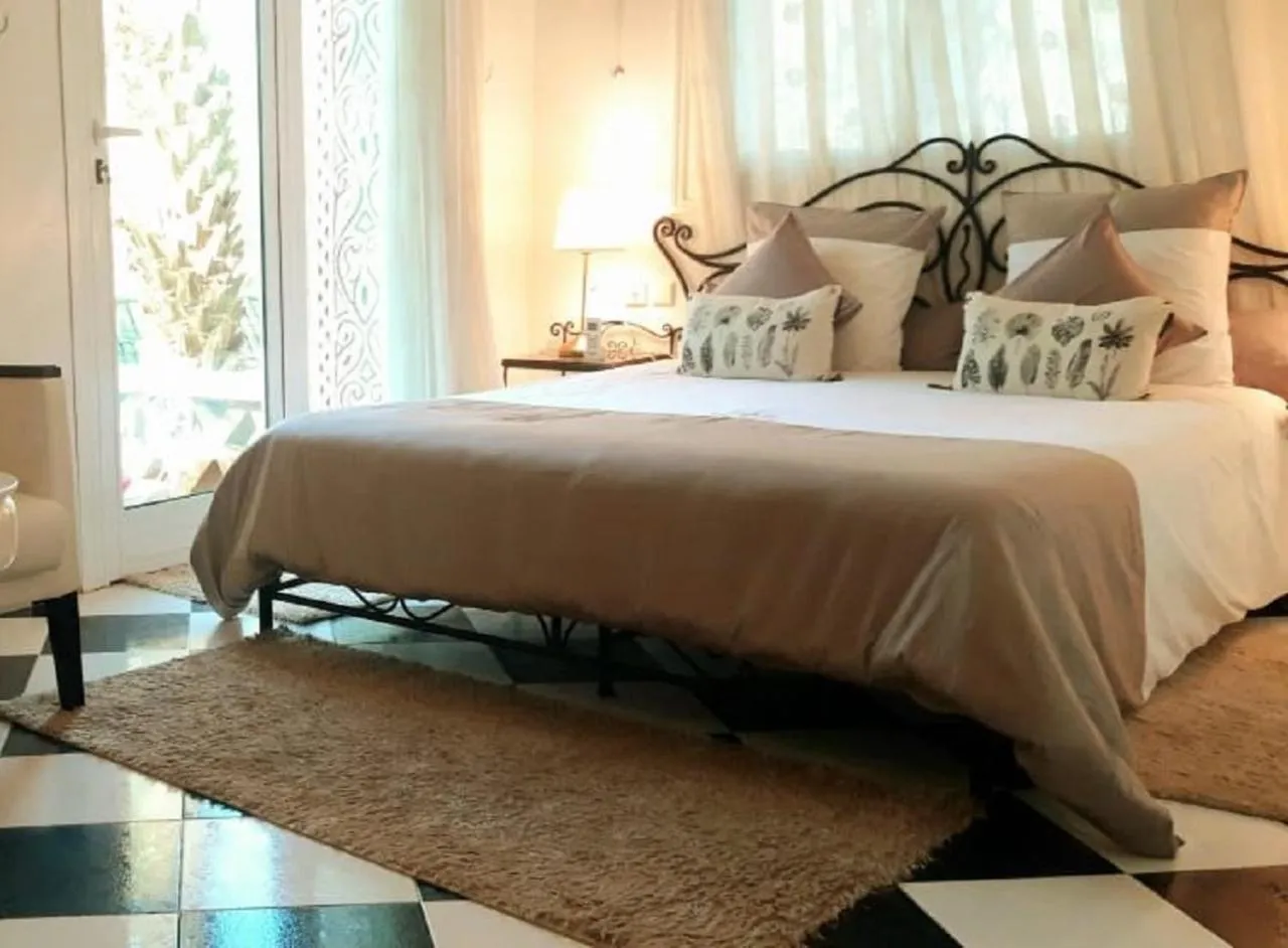 Bed in Riad Dar Sofian