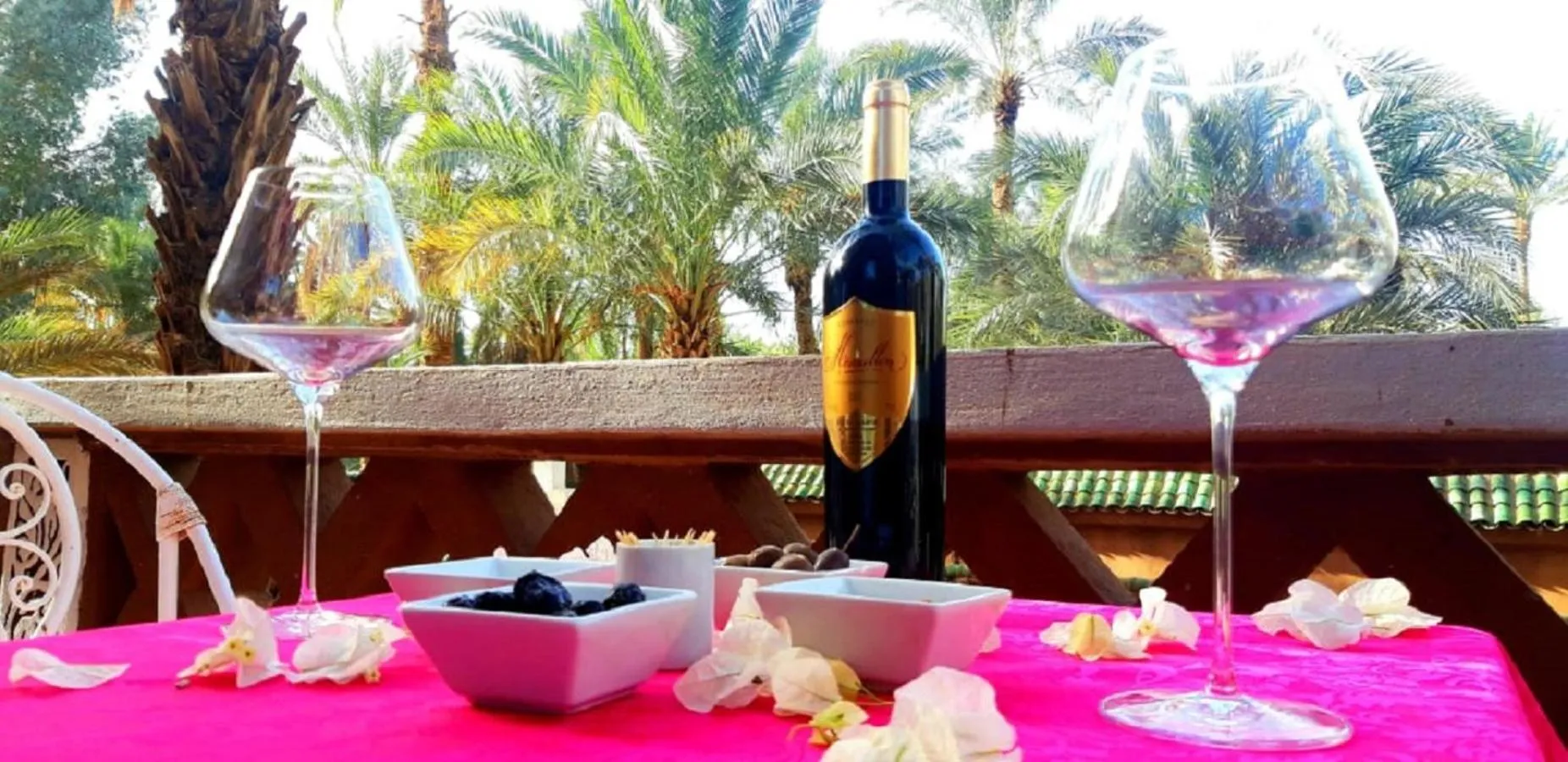 Natural landscape in Riad Dar Sofian