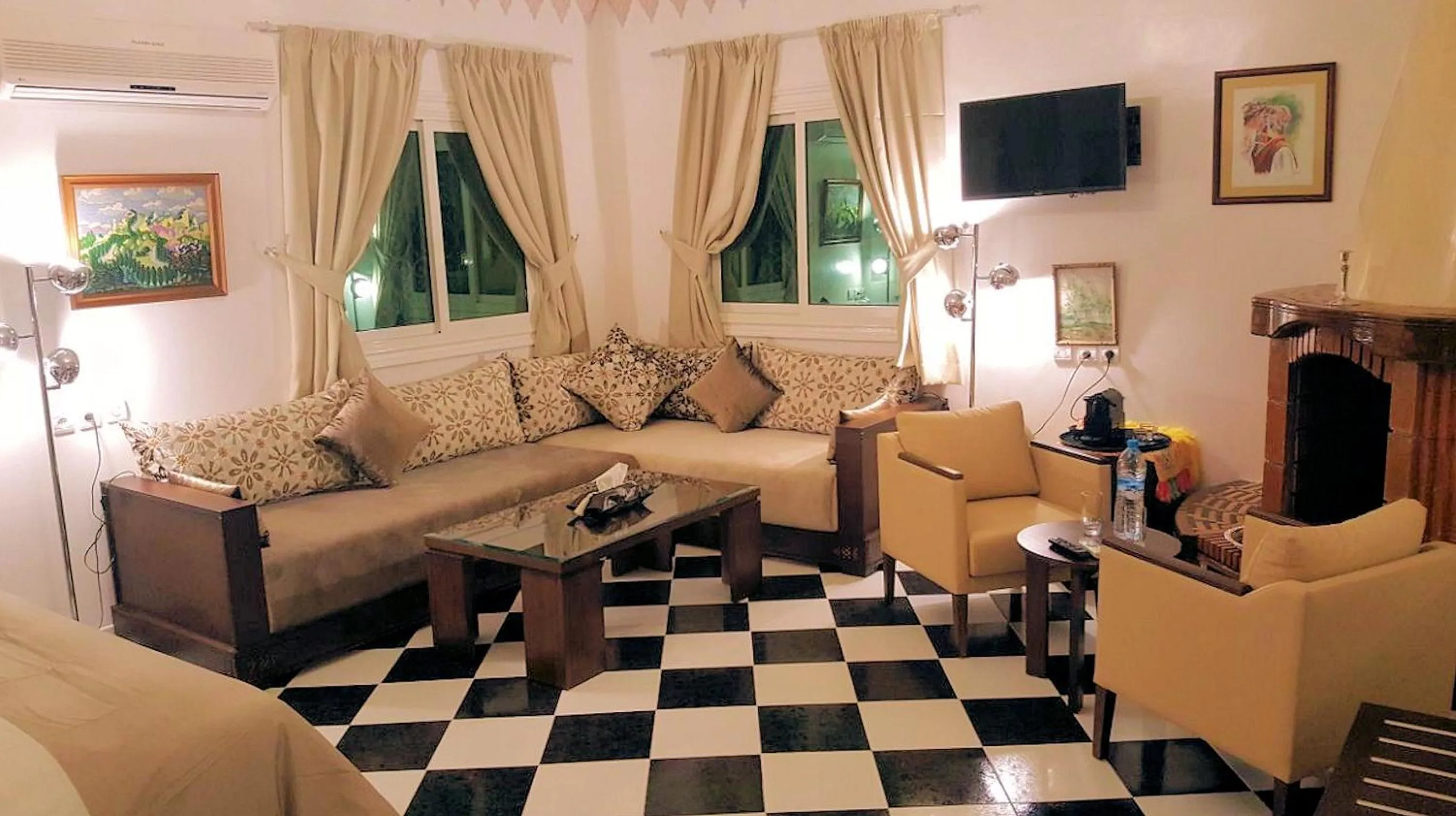 Living room in Riad Dar Sofian