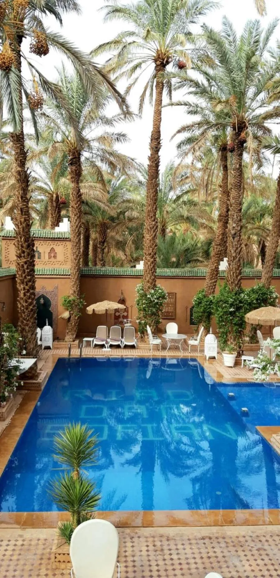 Pool view in Riad Dar Sofian