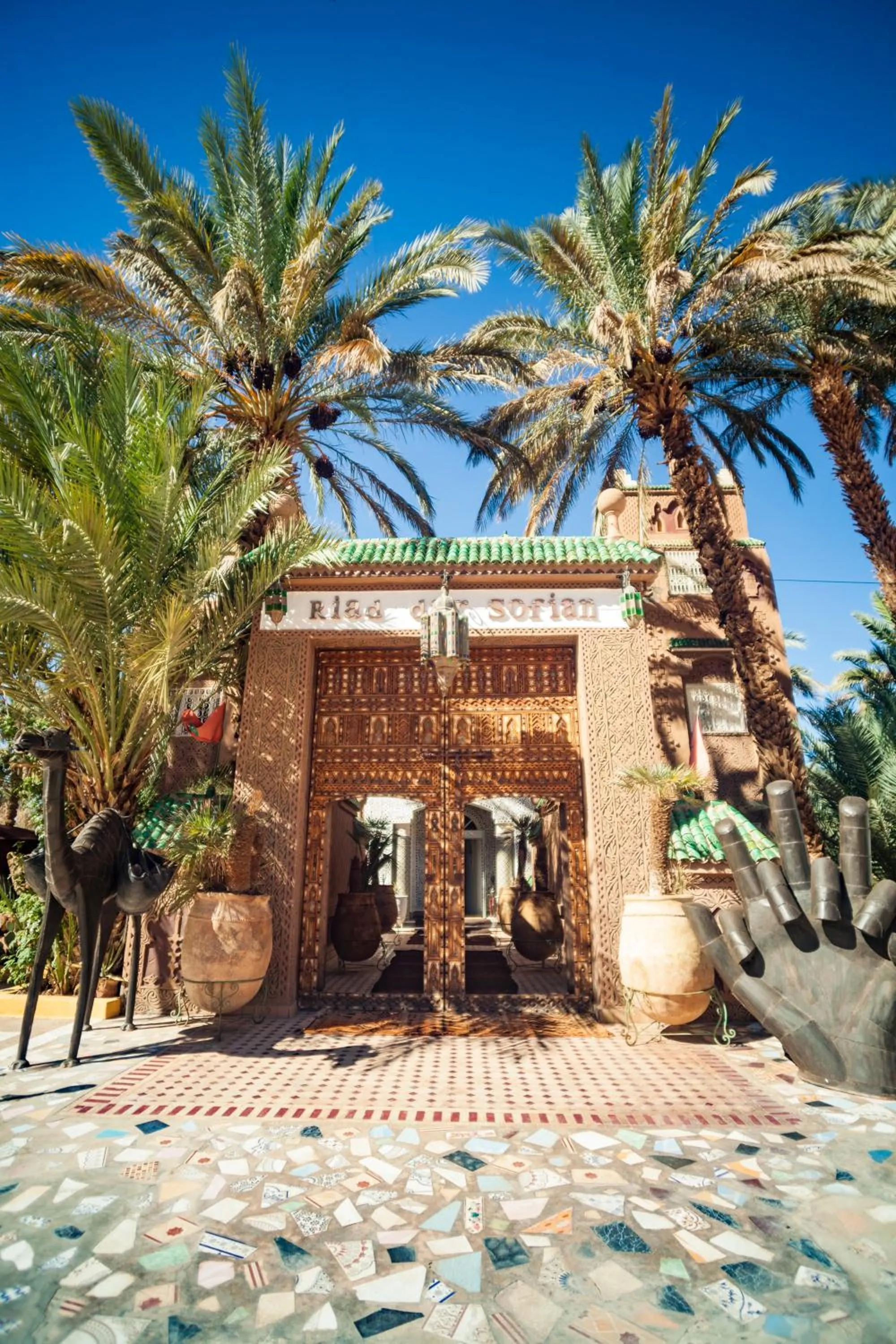 Facade/entrance in Riad Dar Sofian