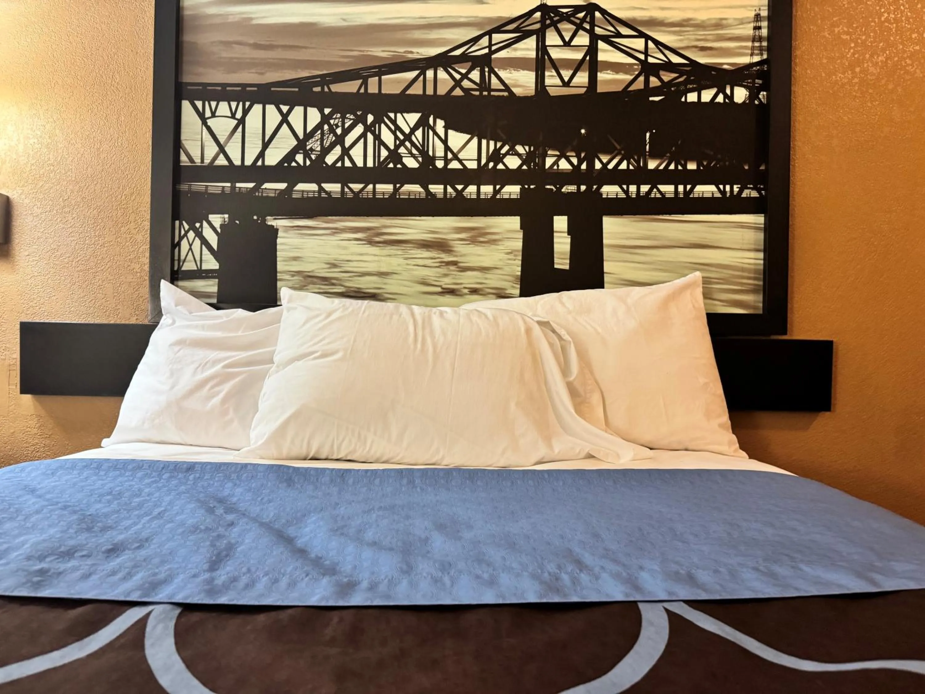 Bed in Super 8 by Wyndham Laurel