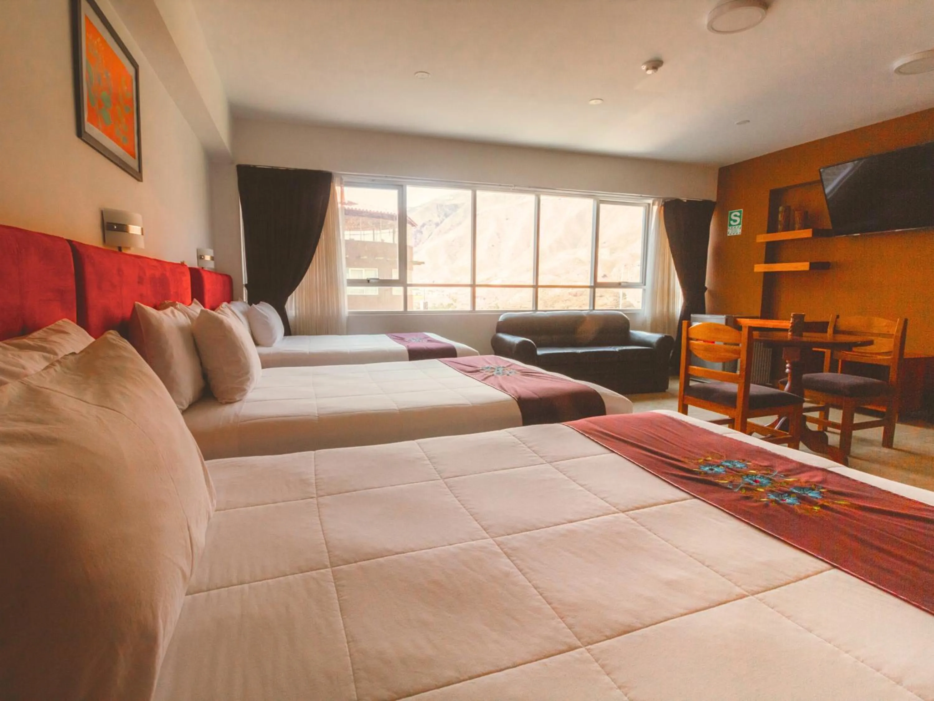 Bed in Hacienda del Valle Sagrado