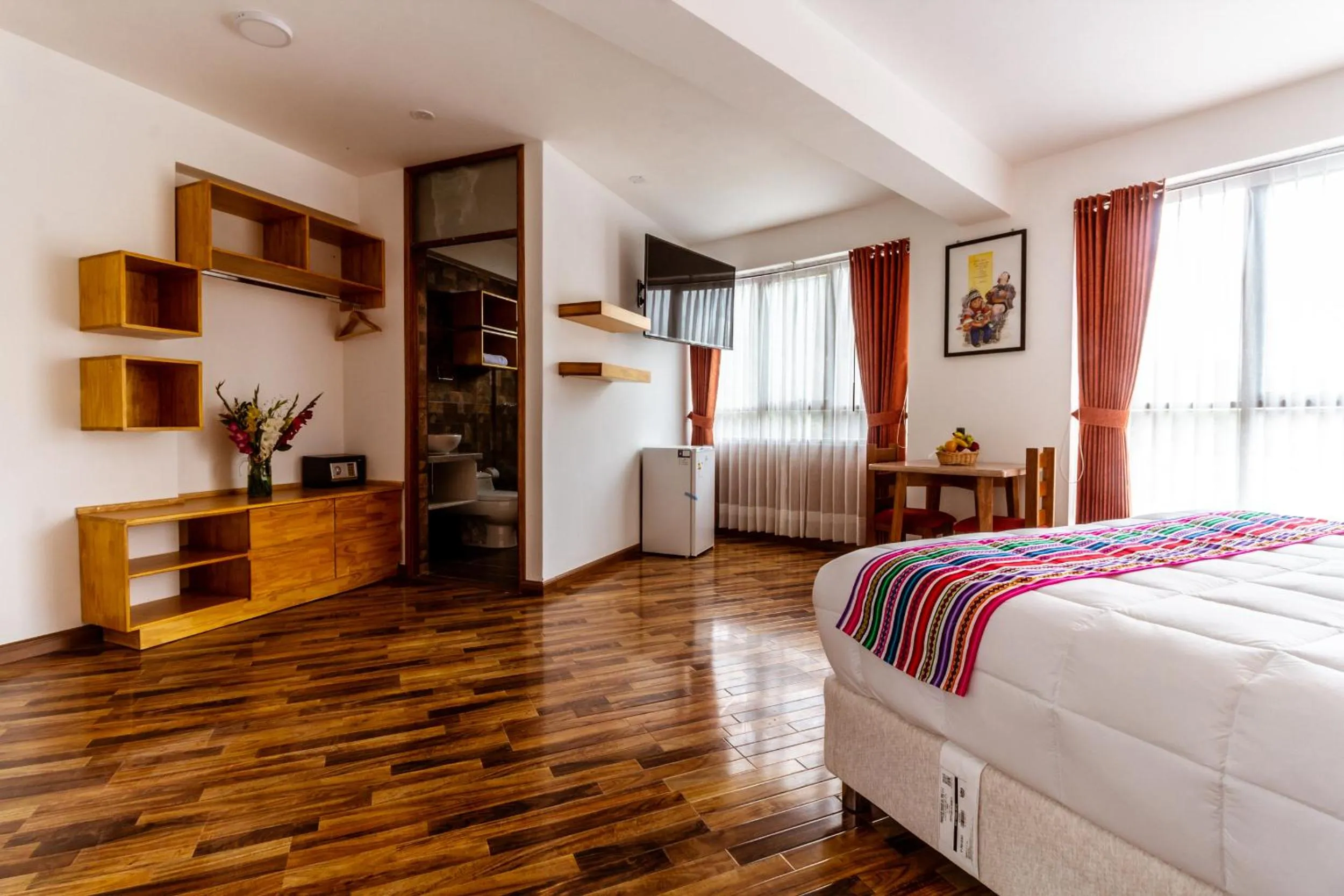 Bed in Hacienda del Valle Sagrado