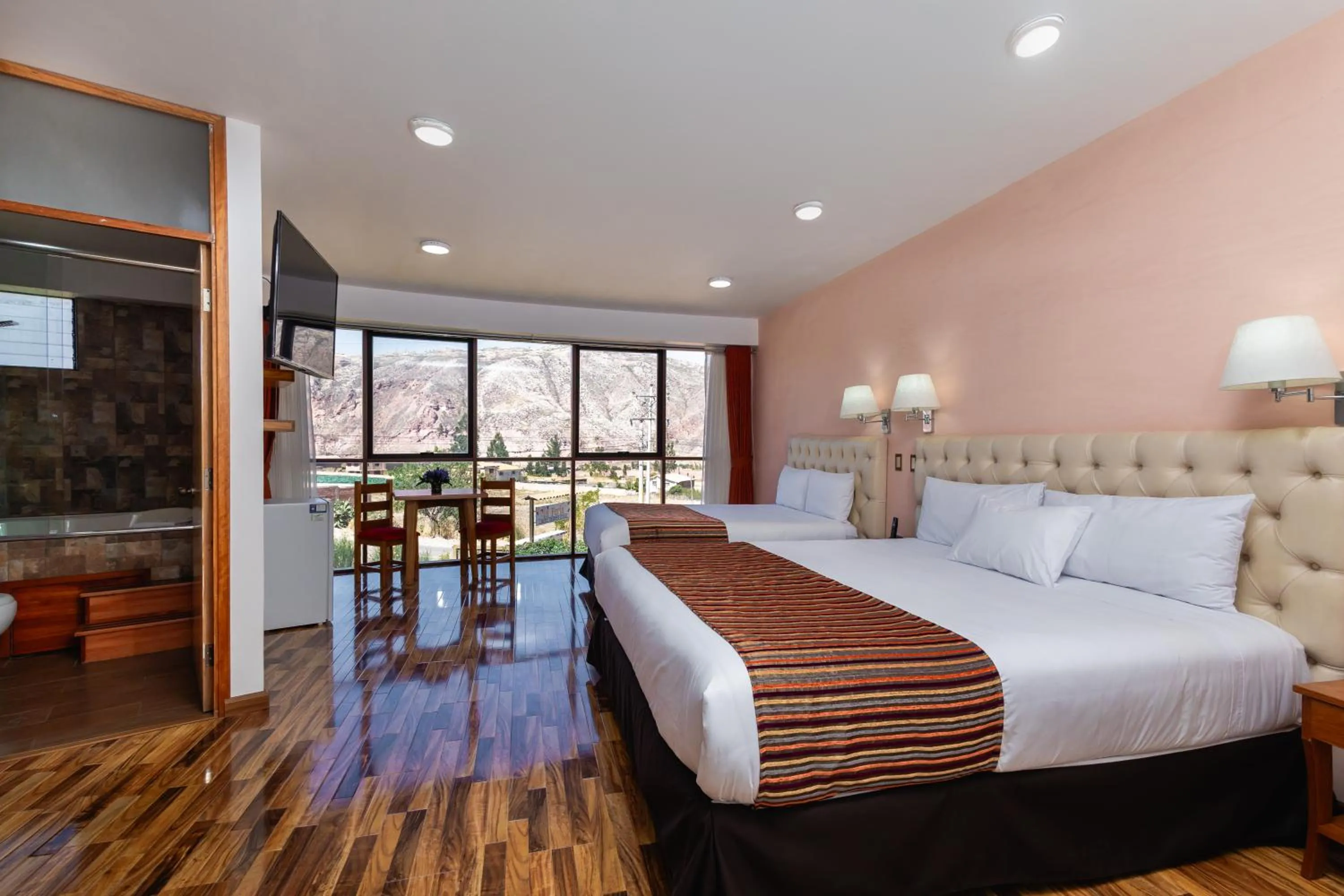 Bed in Hacienda del Valle Sagrado