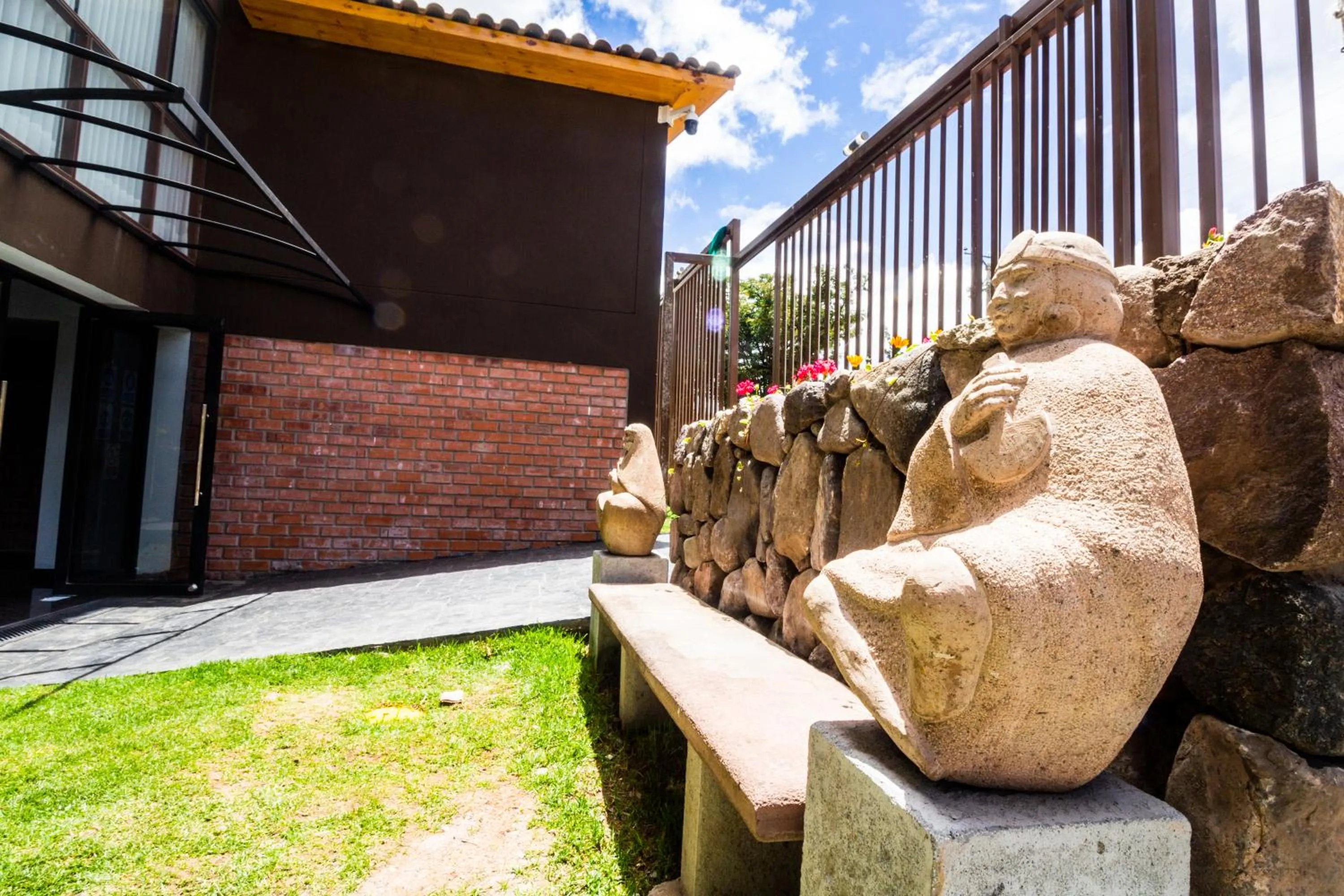 Facade/entrance in Hacienda del Valle Sagrado