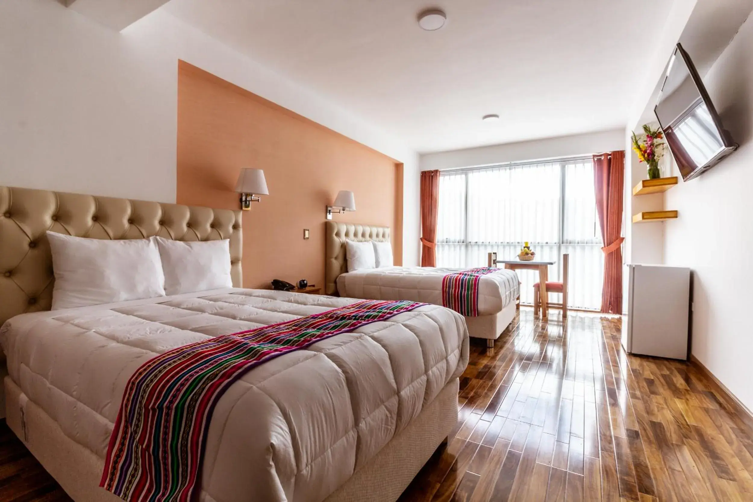 Superior Twin Room with Two Double Beds - single occupancy in Life Hotel Valle Sagrado Superior Twin Room with Two Double Beds - single occupancy in Life Hotel Valle Sagrado