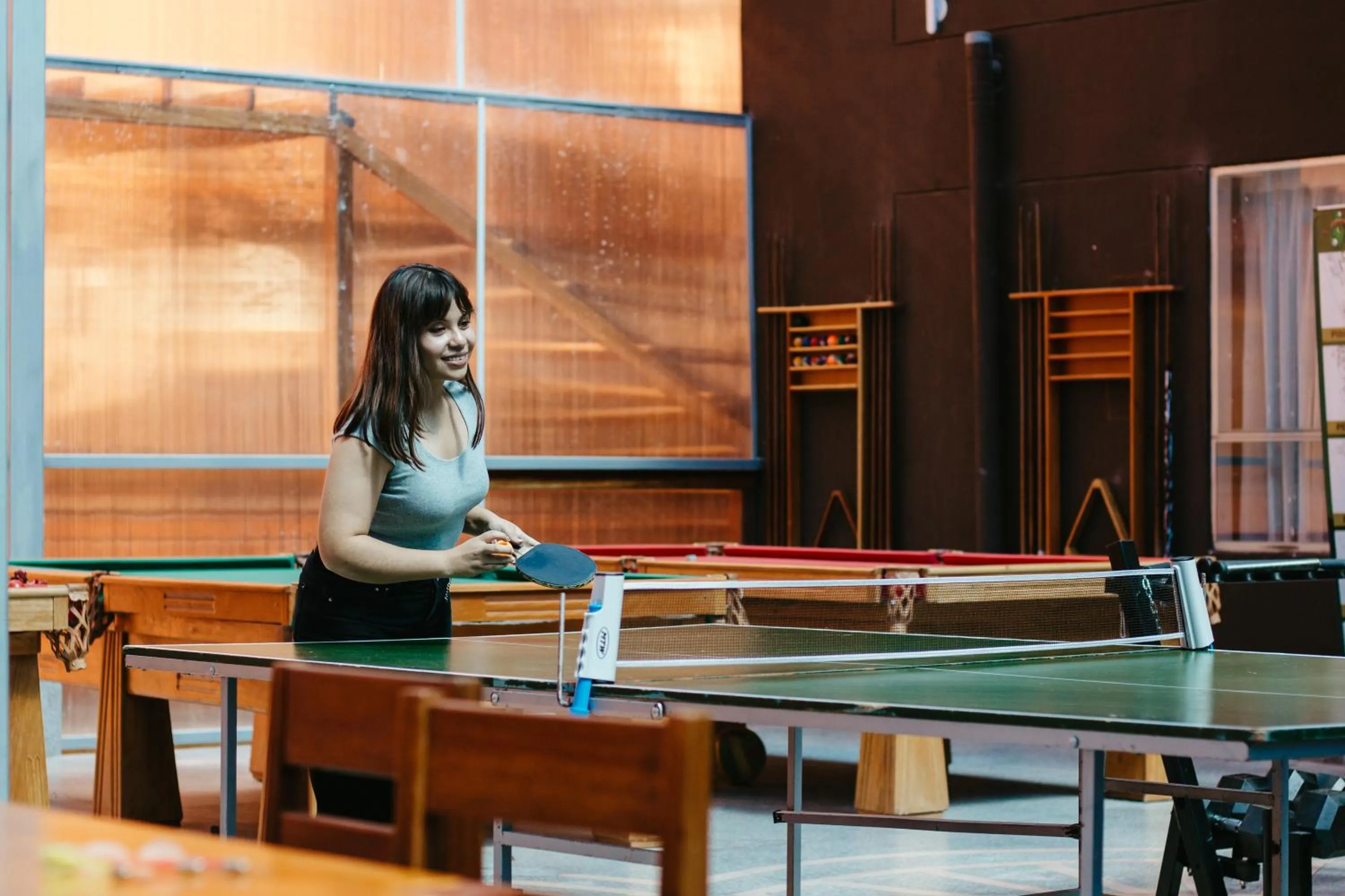 Table tennis in Hacienda del Valle Sagrado