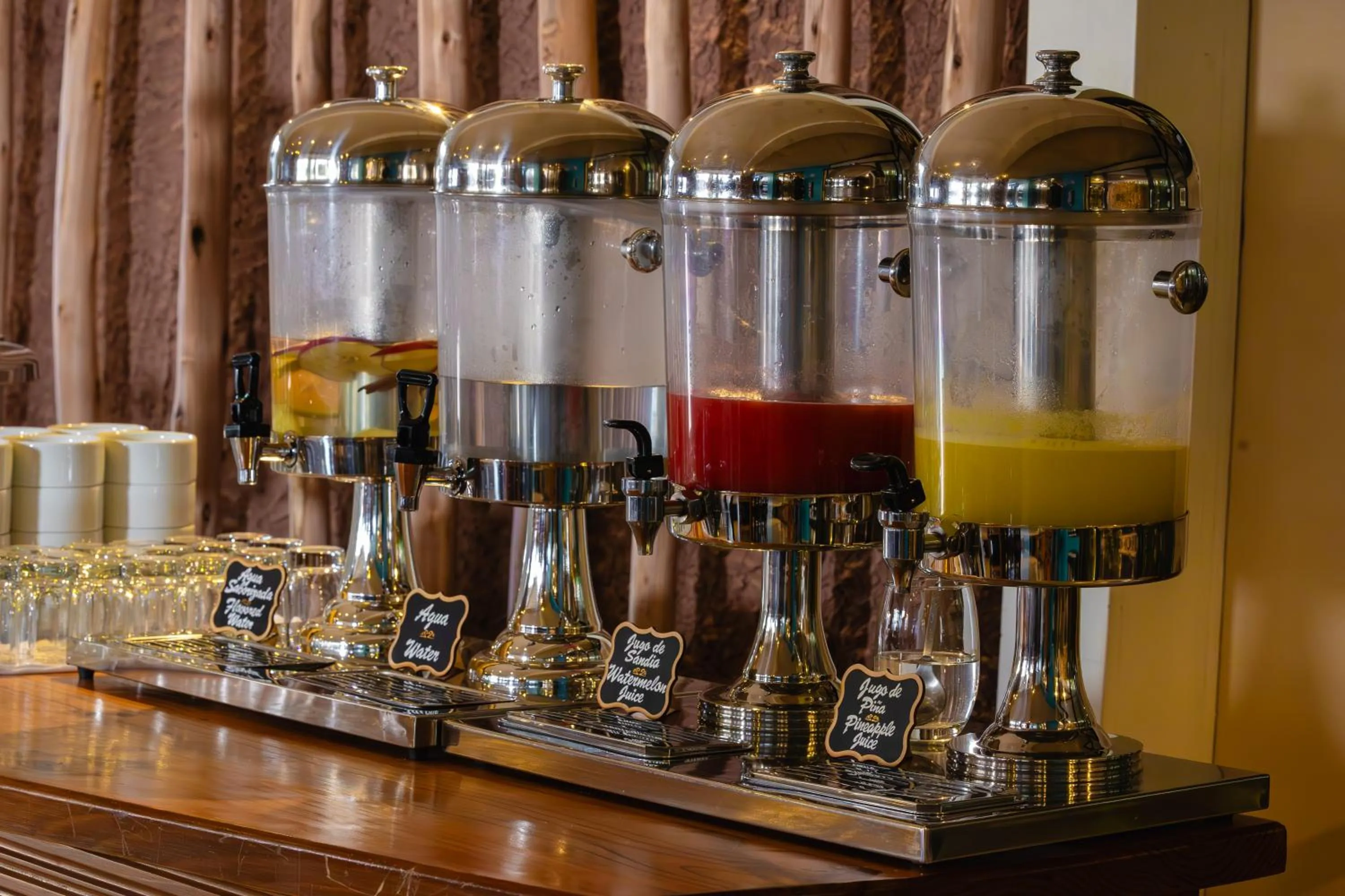 Buffet breakfast in Hacienda del Valle Sagrado