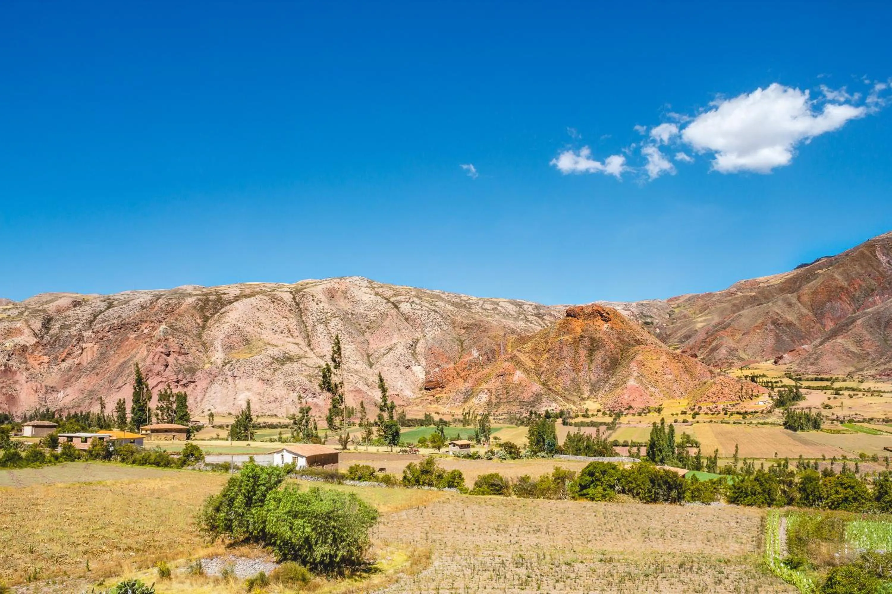 Mountain view in Hacienda del Valle Sagrado