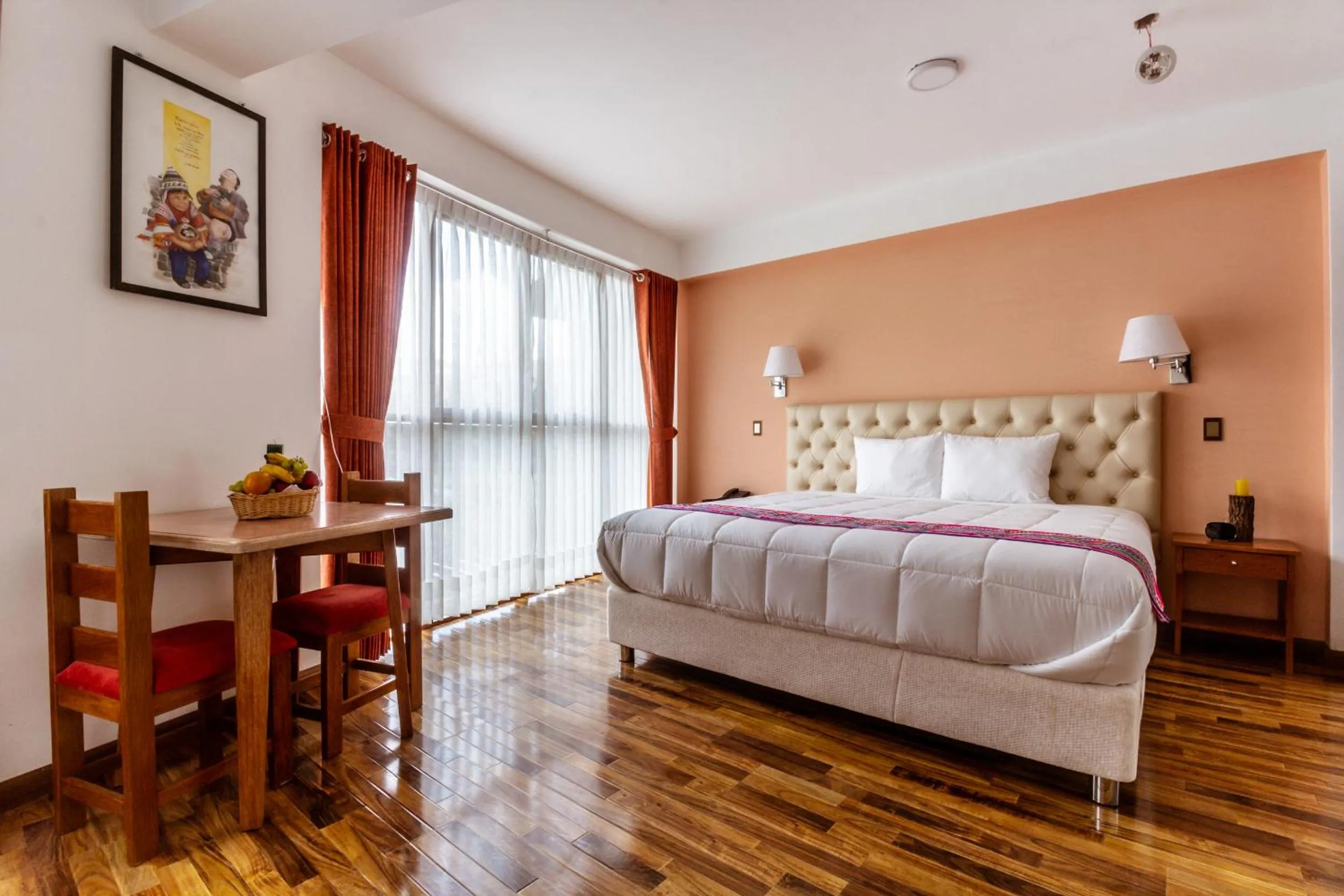 Bed in Hacienda del Valle Sagrado