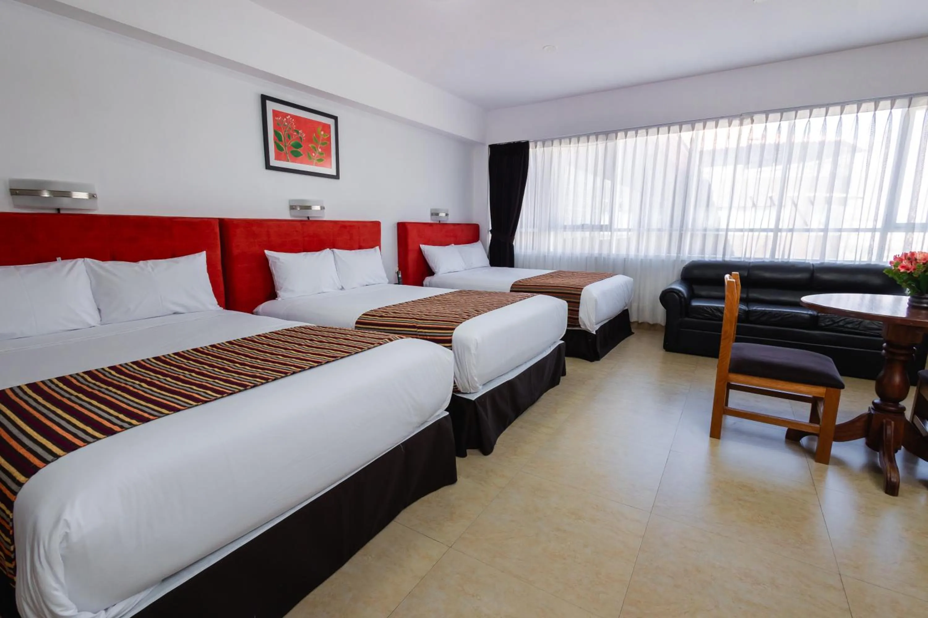 Bed in Hacienda del Valle Sagrado