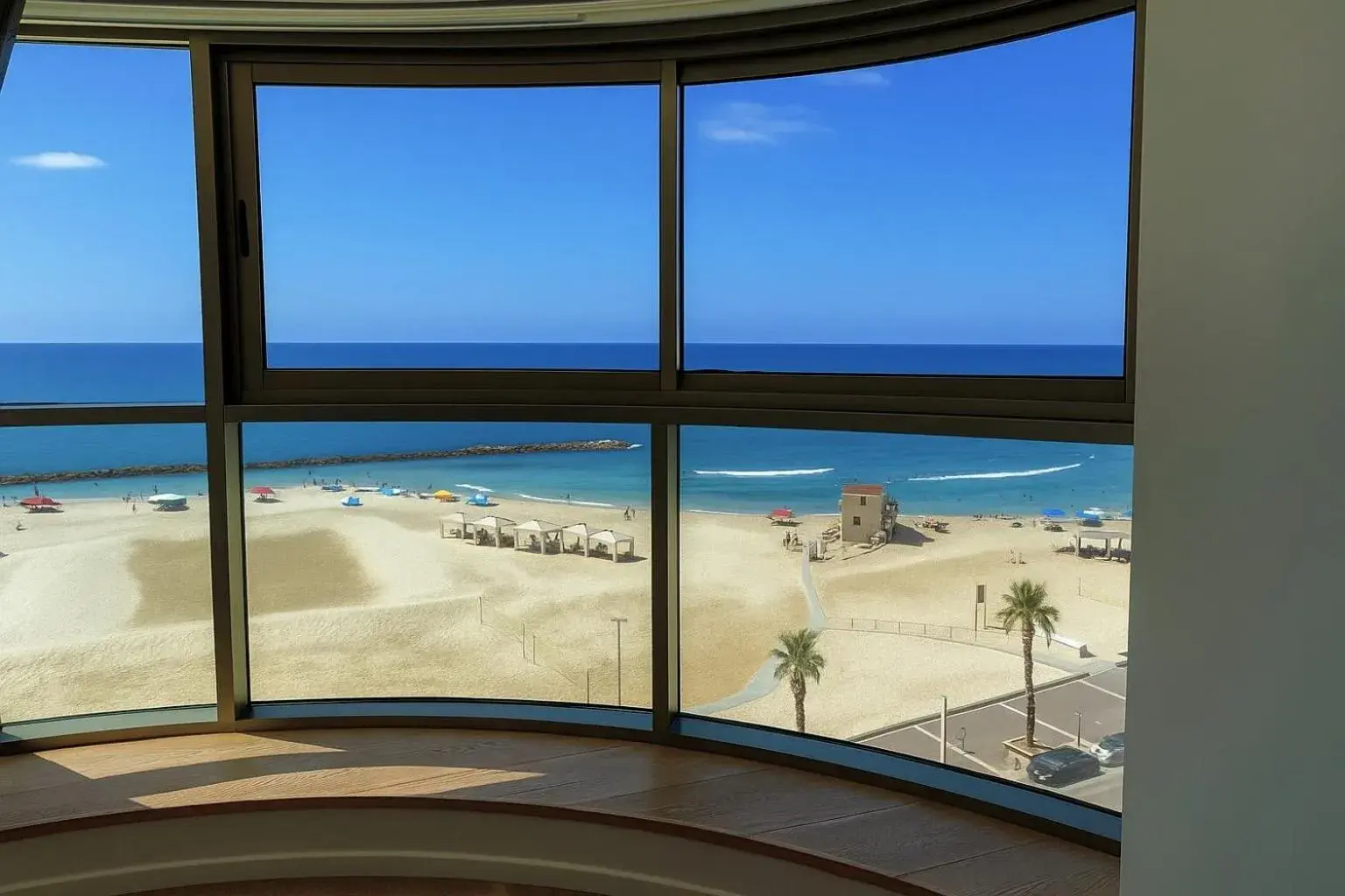 Apartment with Sea View in Luxurious Beach apartments Apartment with Sea View in Luxurious Beach apartments