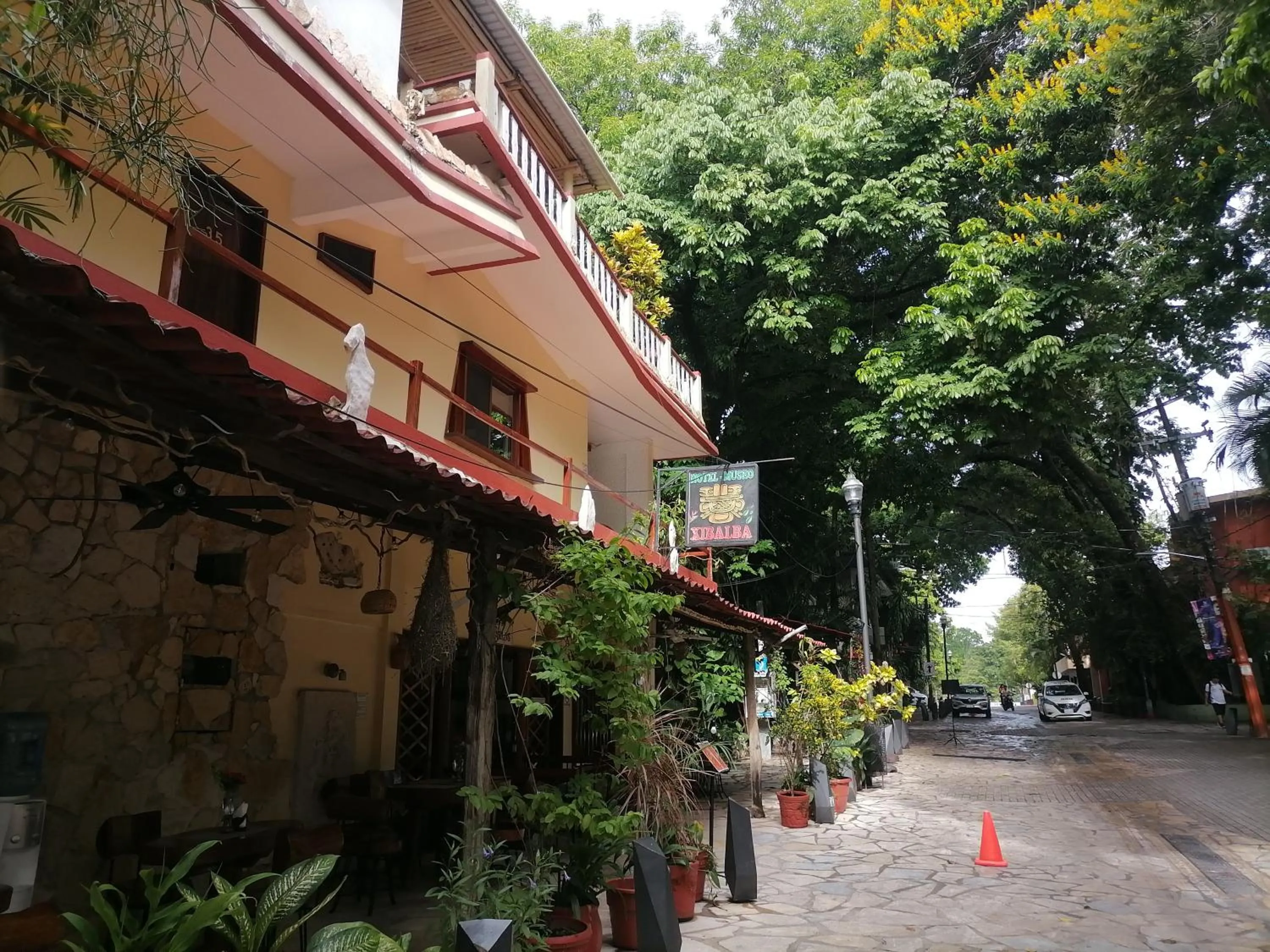 Facade/entrance in Hotel - Museo Xibalba