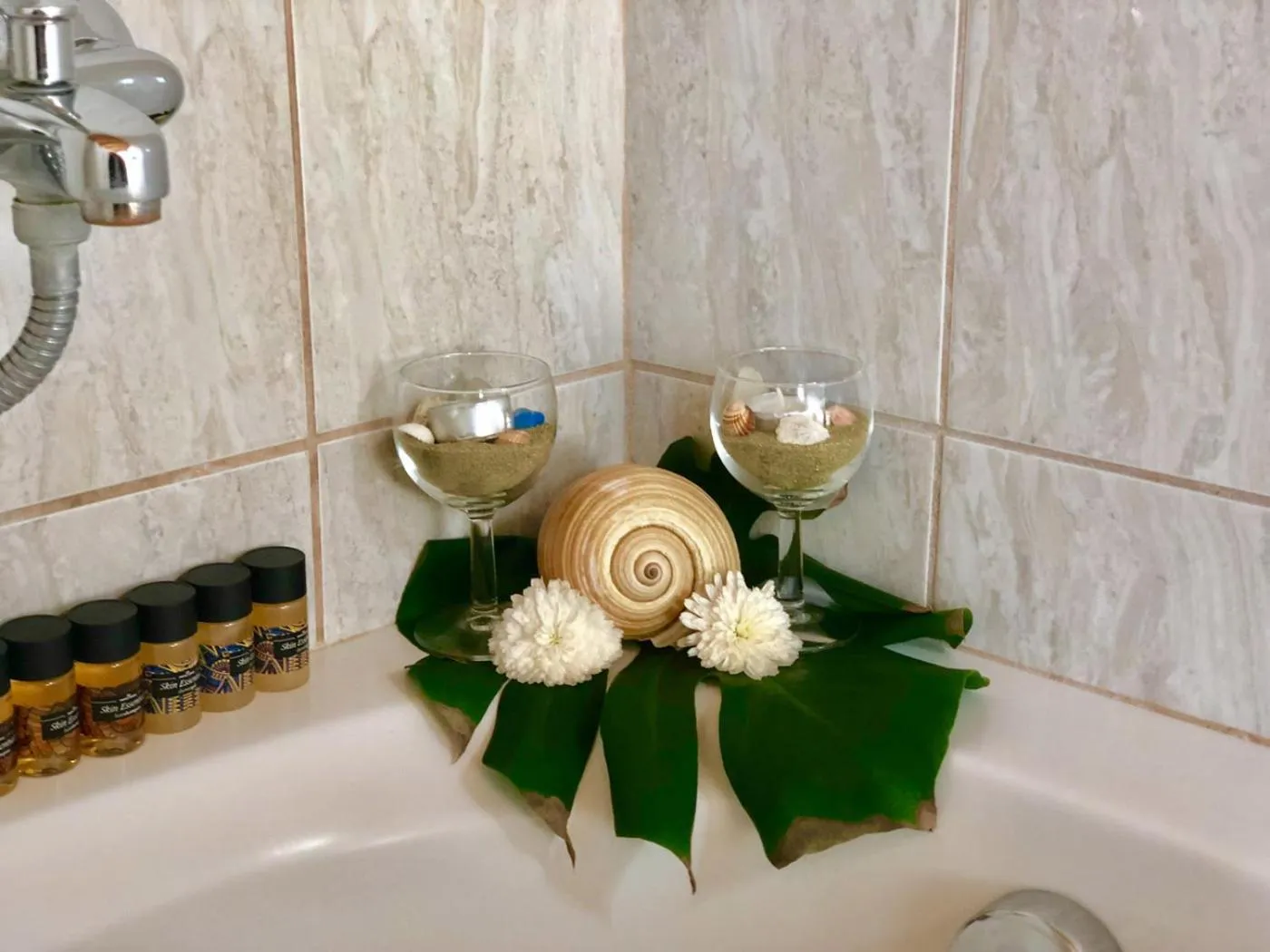 Bath in IONIAN SUITES by Bruskos