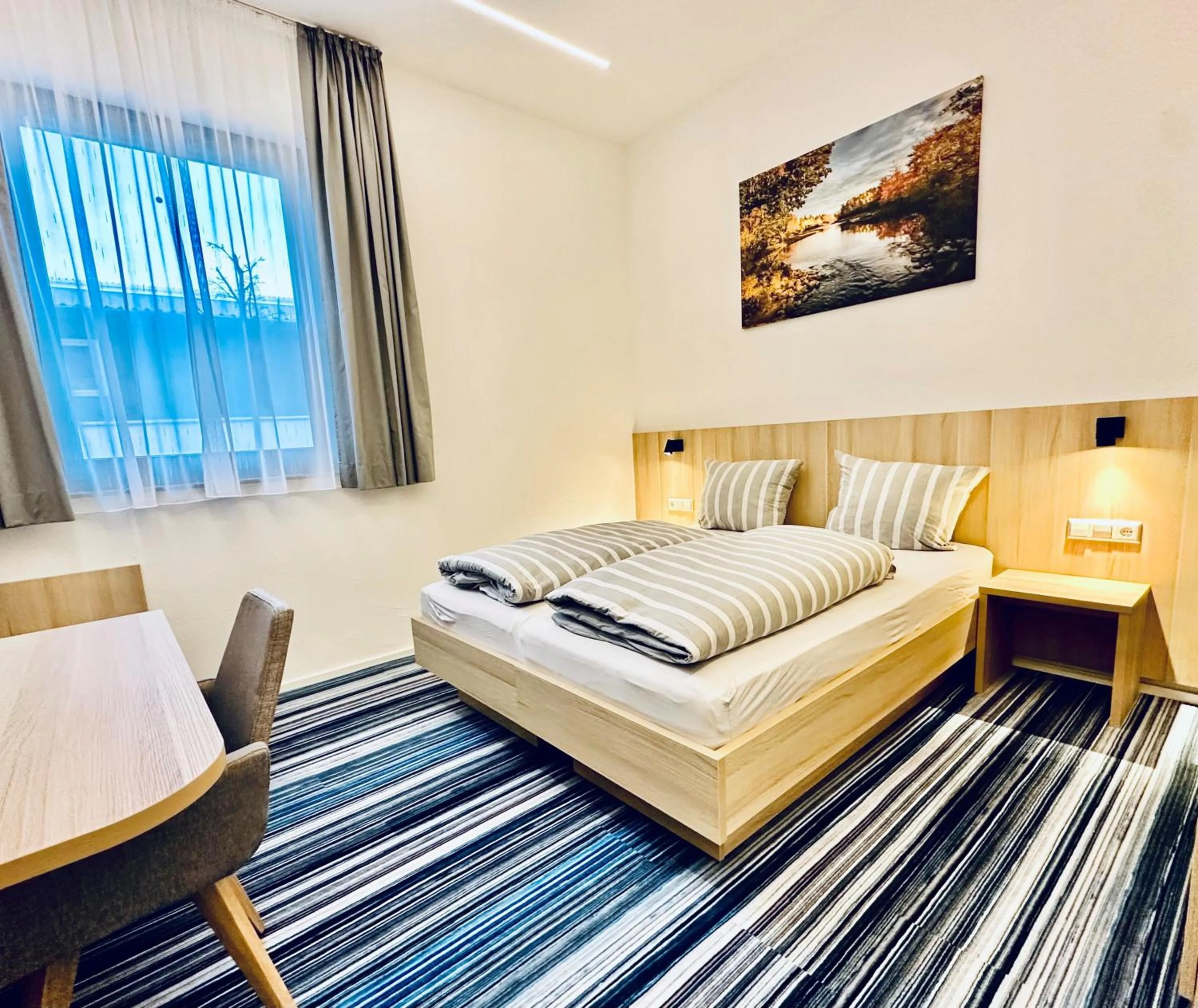 Bedroom, Bed in Hotel Lumi