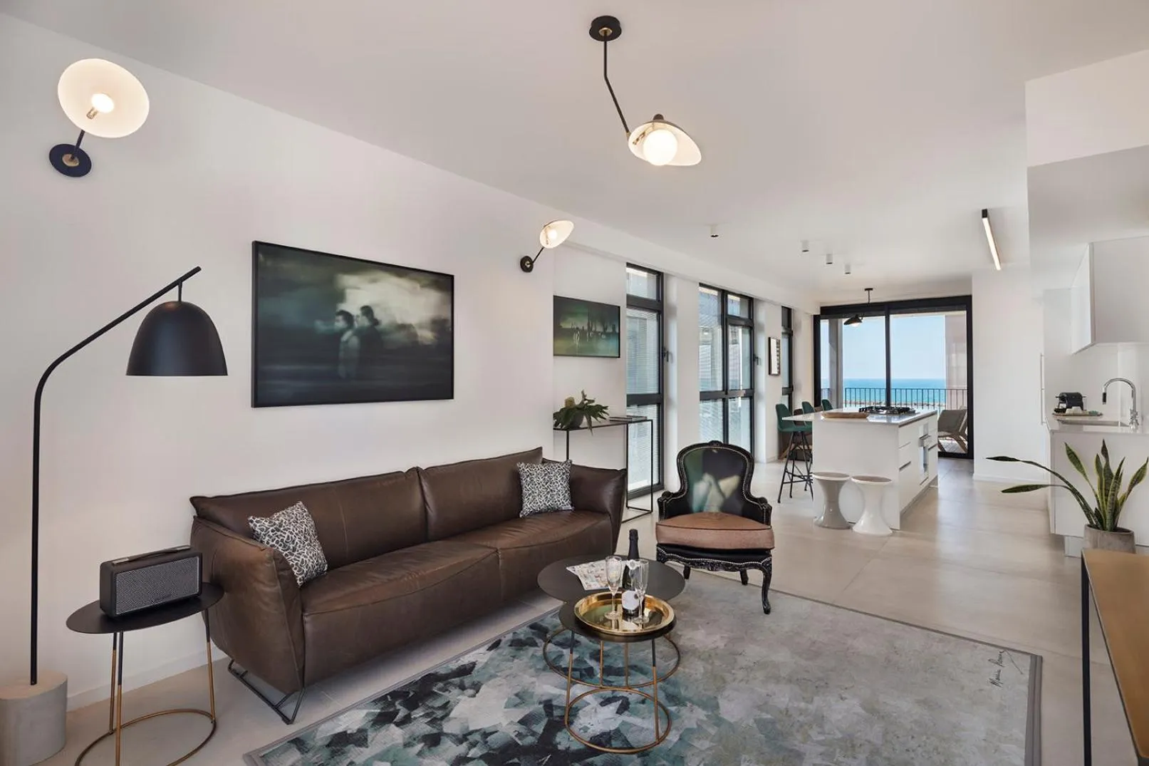 Living room in Renoma