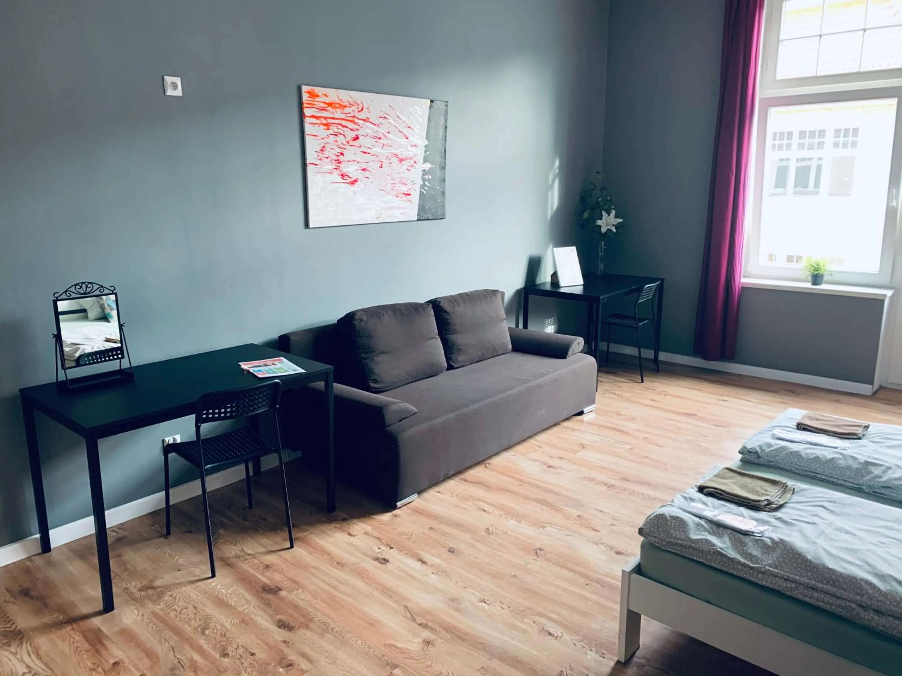 Balcony/Terrace, Bed in Chilli Hostel