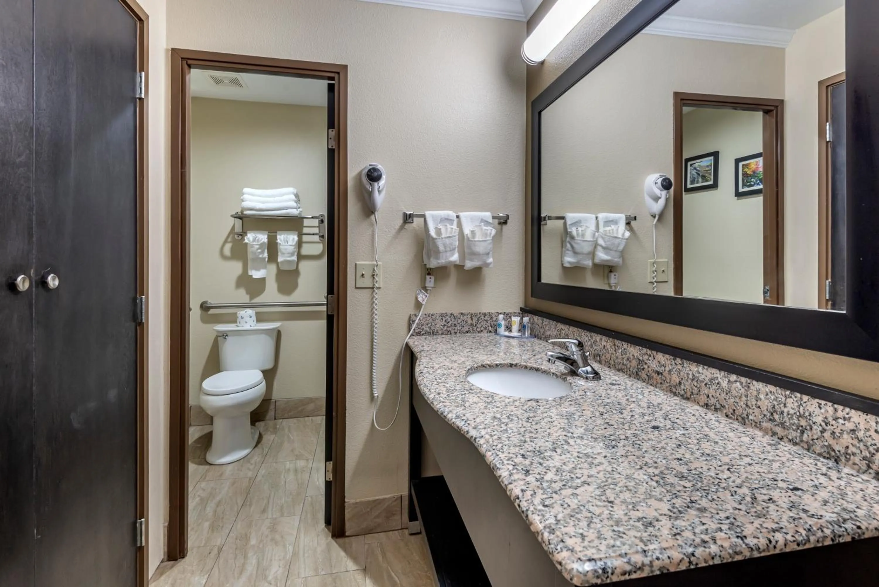 Bathroom in Comfort Inn Asheville East-Blue Ridge Pkwy Access