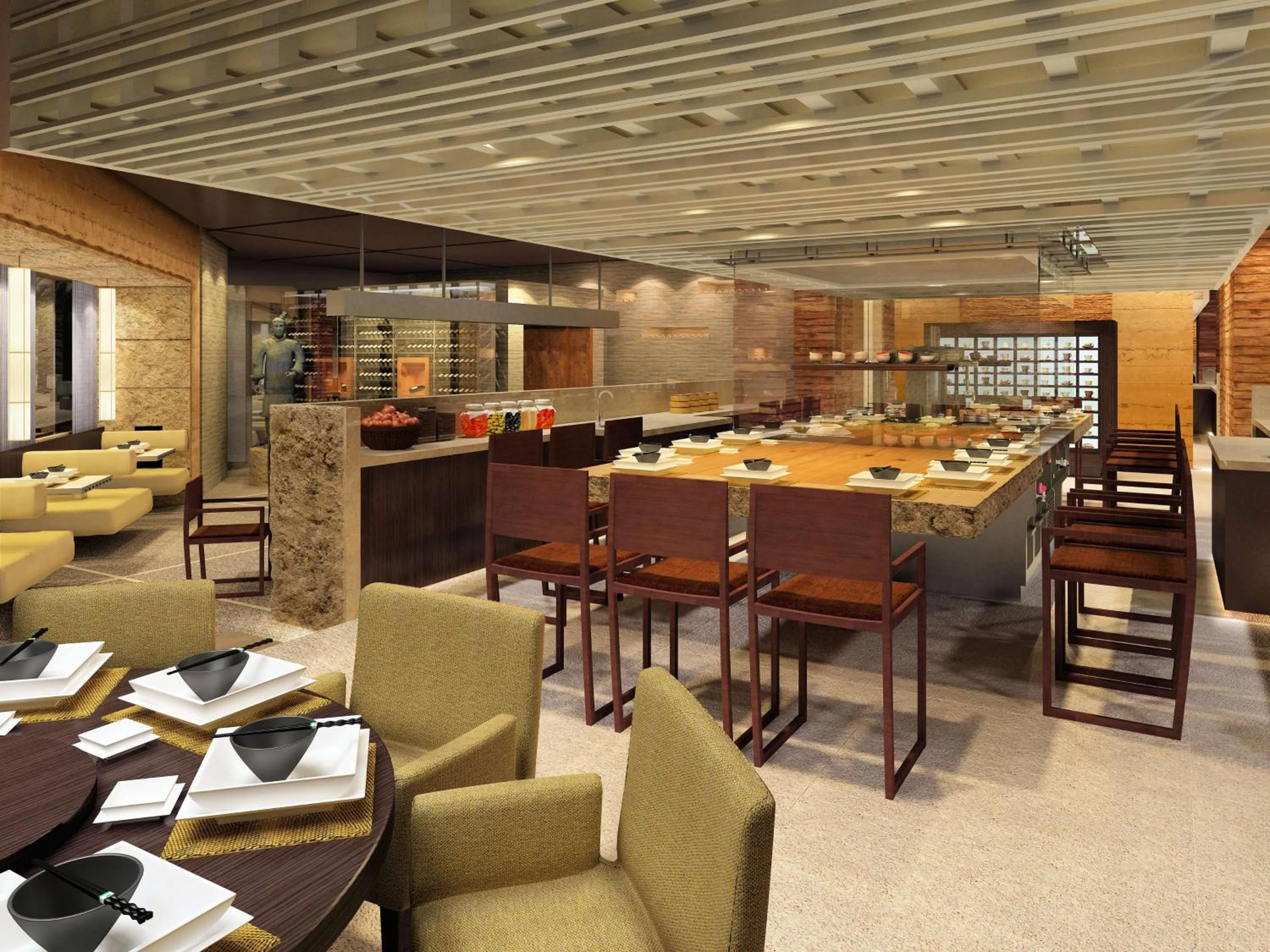 Restaurant/places to eat in Hyatt Regency Chennai