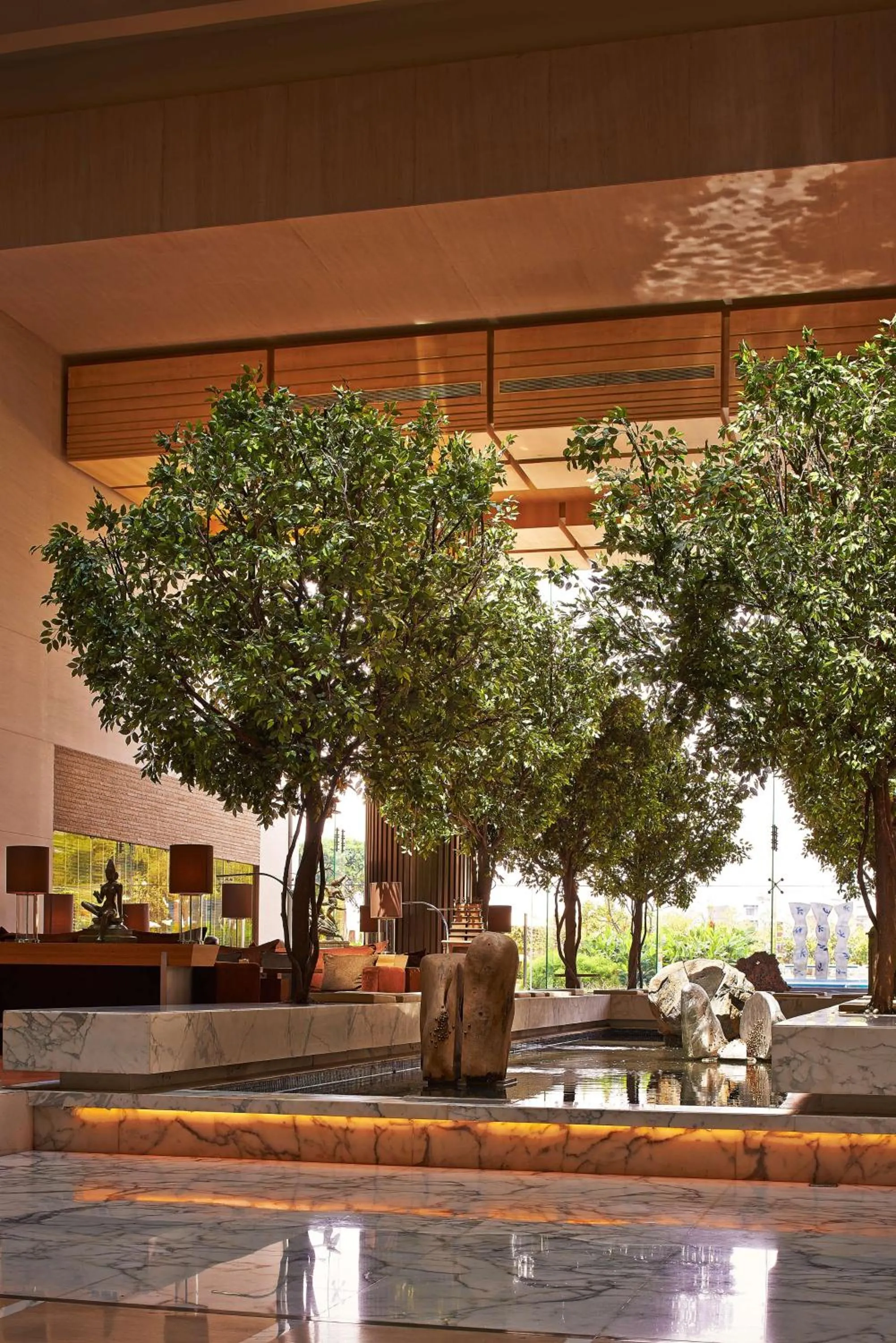 Lobby or reception in Hyatt Regency Chennai