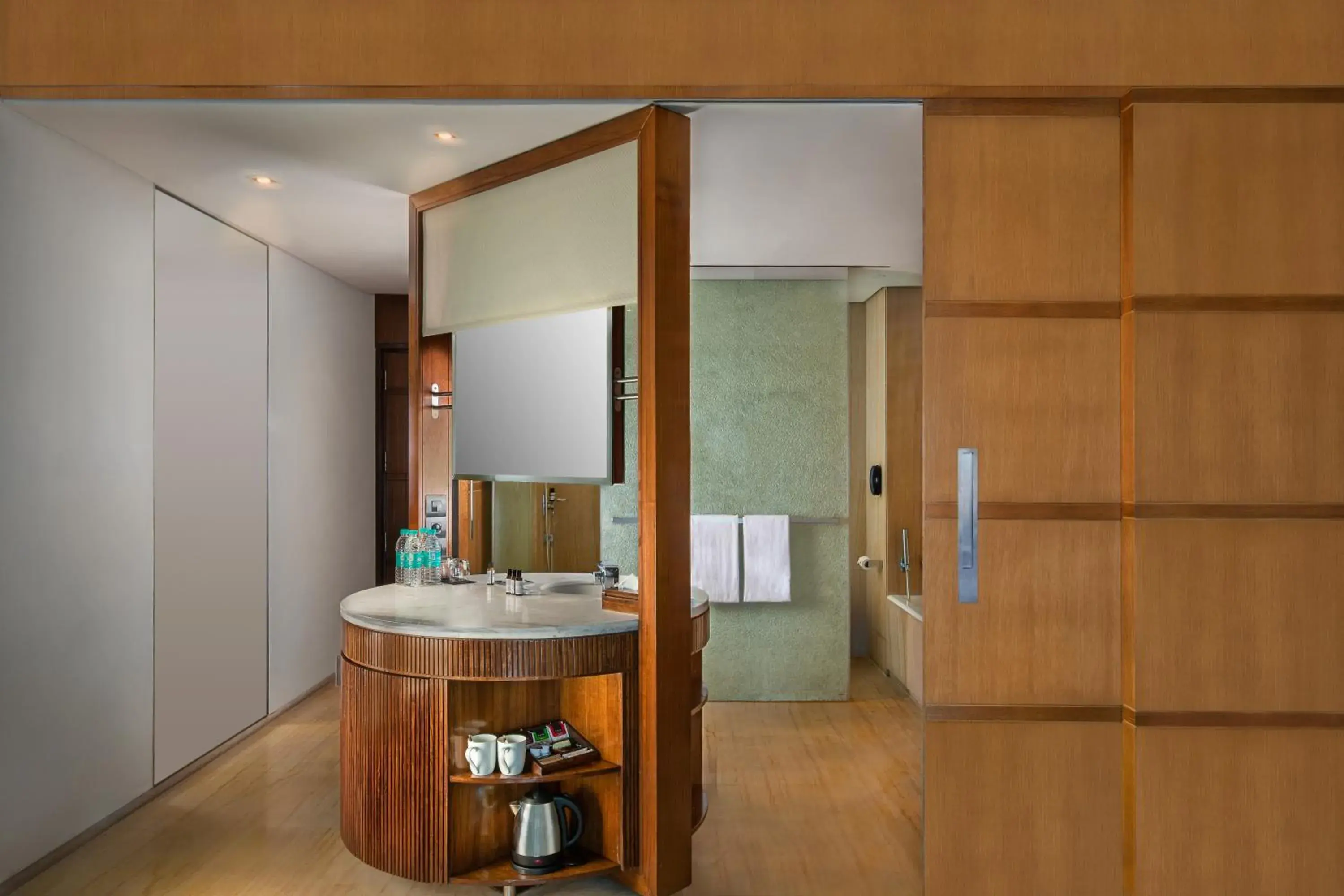 Club King Room with Pool View - single occupancy in Hyatt Regency Chennai Club King Room with Pool View - single occupancy in Hyatt Regency Chennai