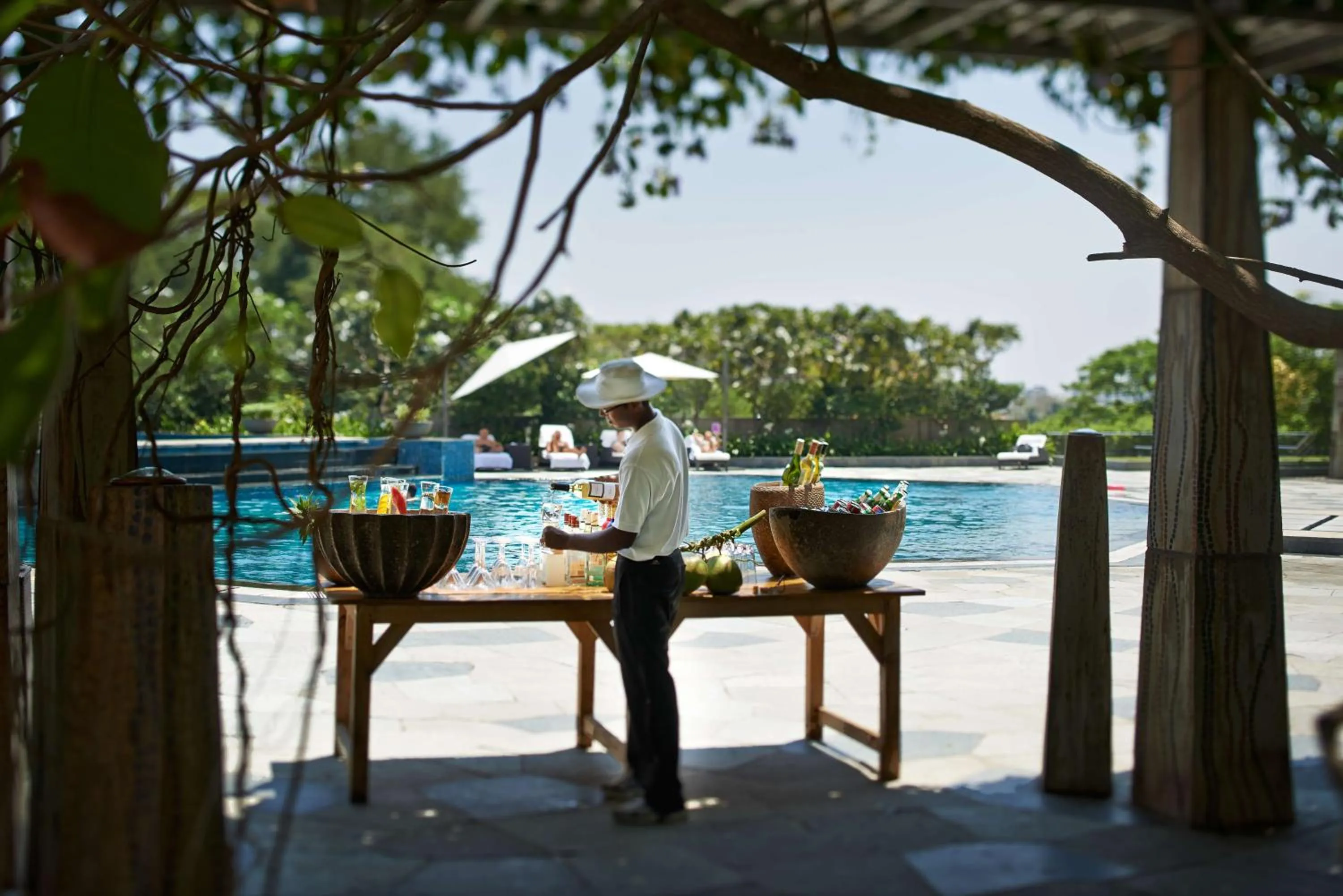 Swimming pool in Hyatt Regency Chennai
