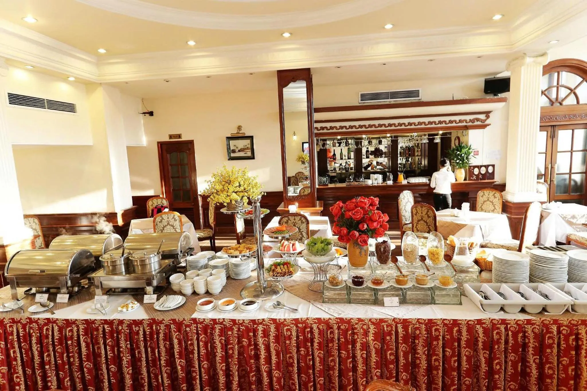 Breakfast in Riverside Hotel Saigon