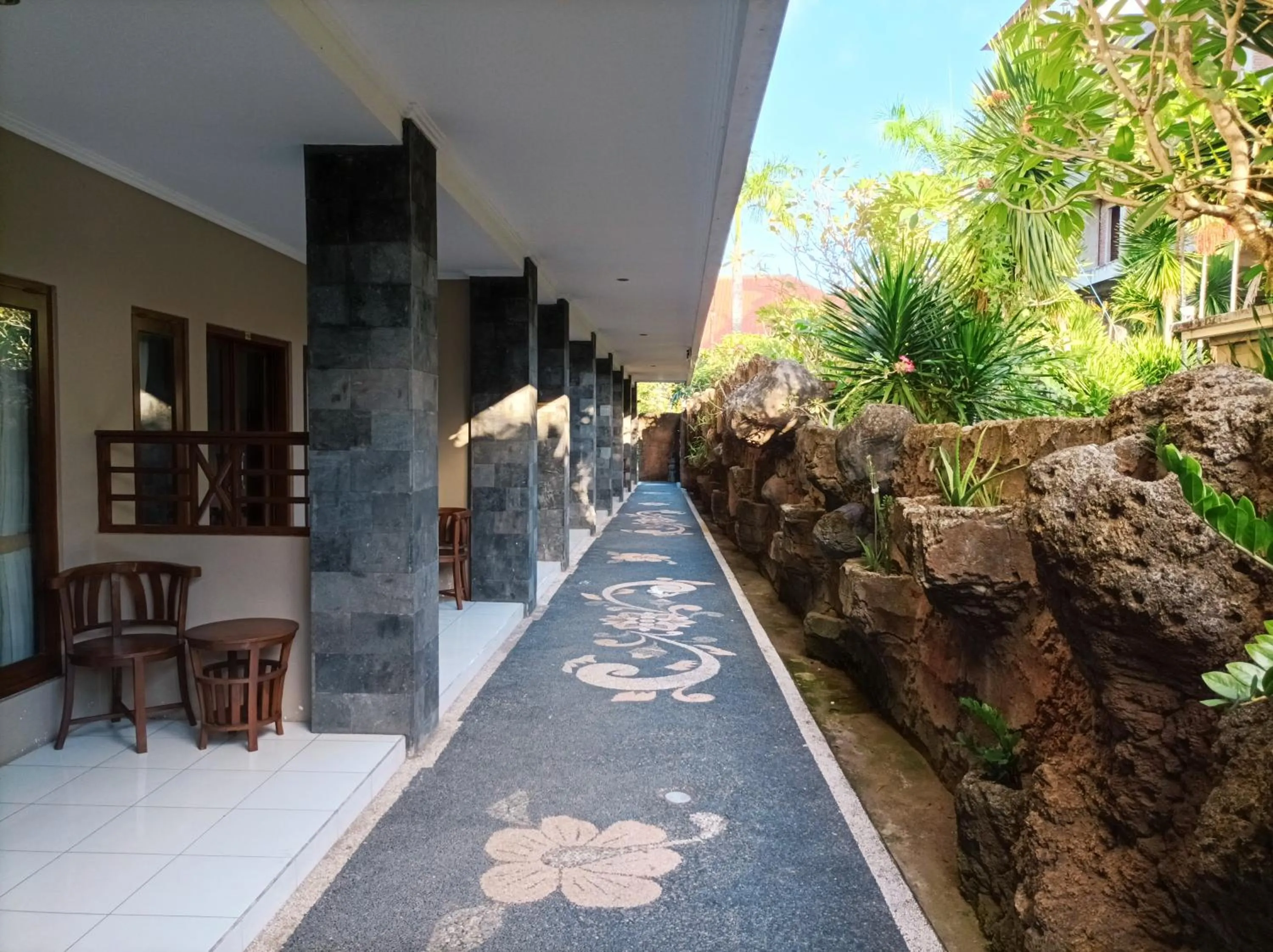 Property building in Sapta Petala Hotel