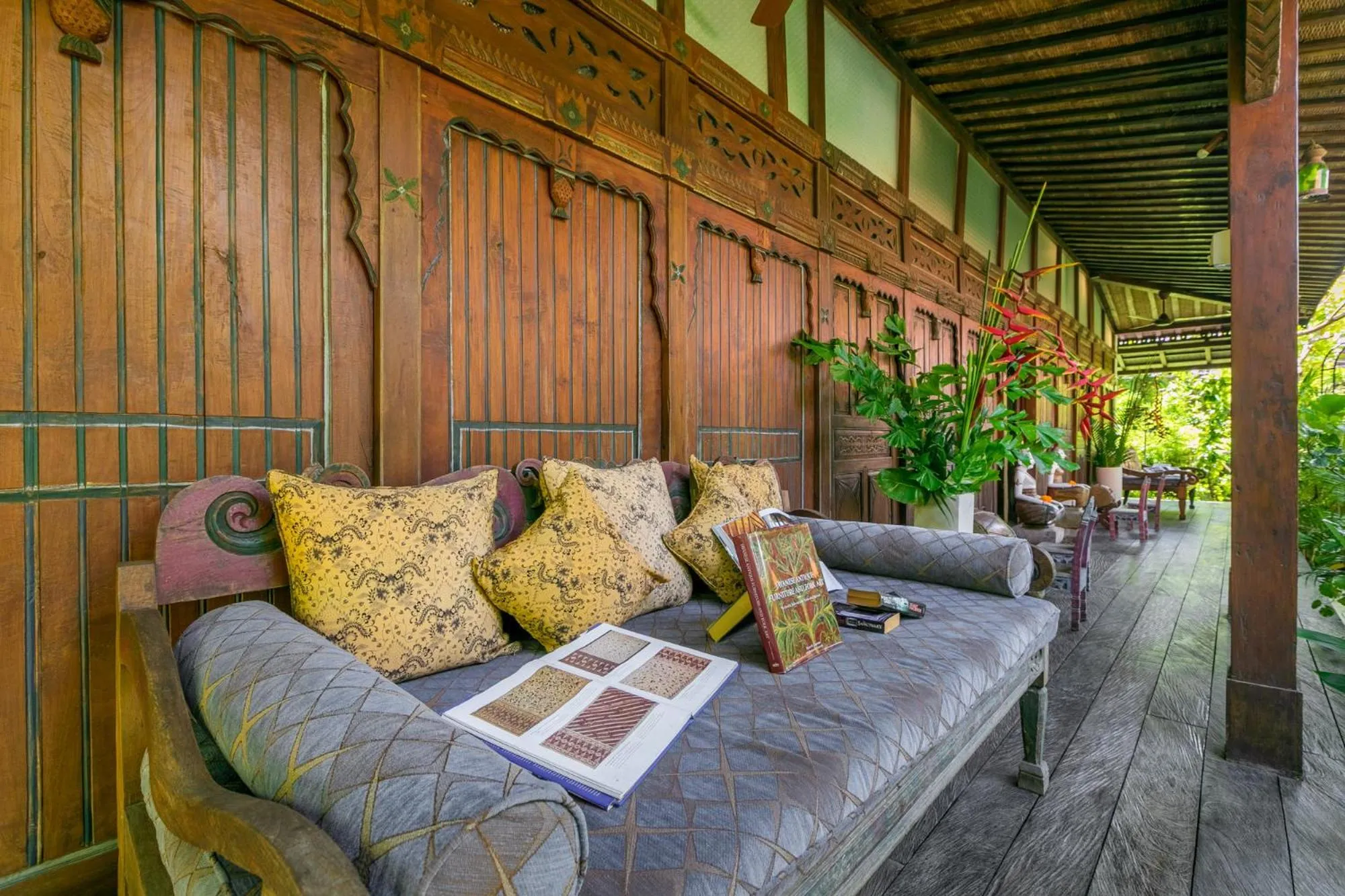 Balcony/Terrace in Villa Kampung Kecil Boutique Hotel