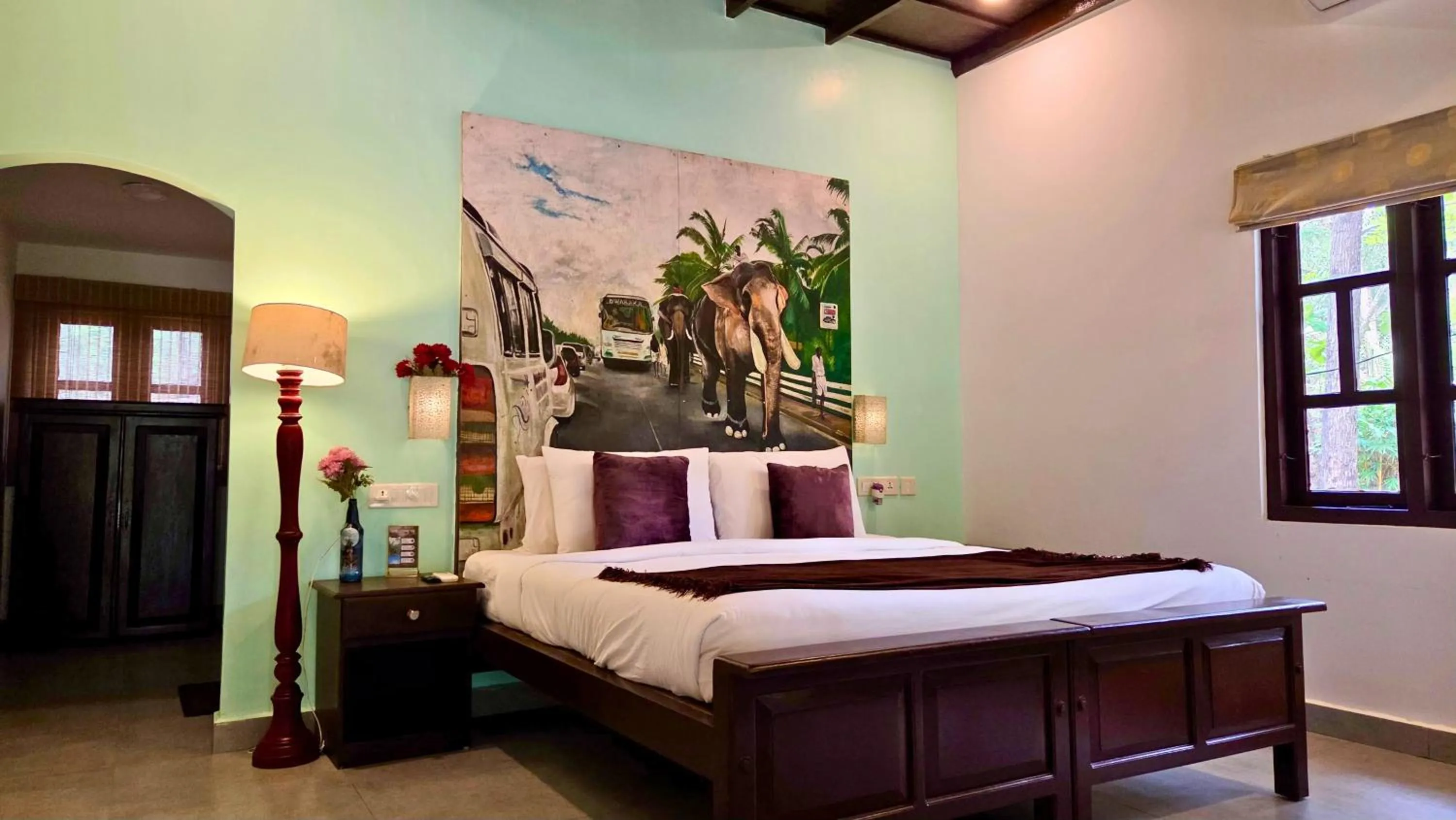 Bedroom, Bed in Seclude Kerala, Marari Sands