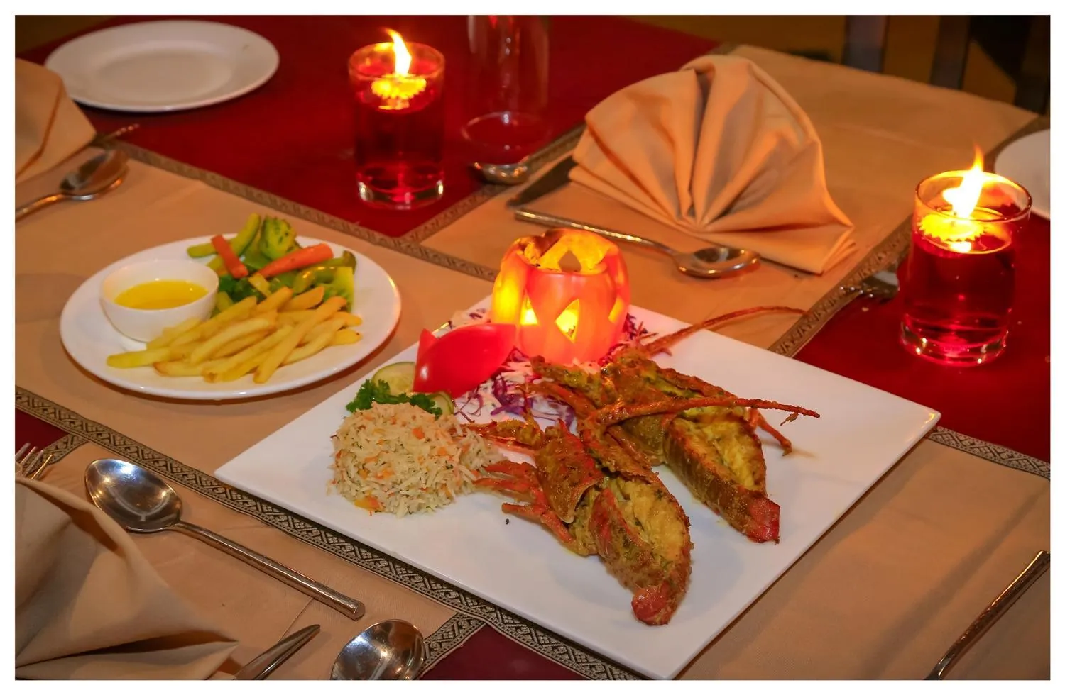 Food in Seclude Kerala, Marari Sands