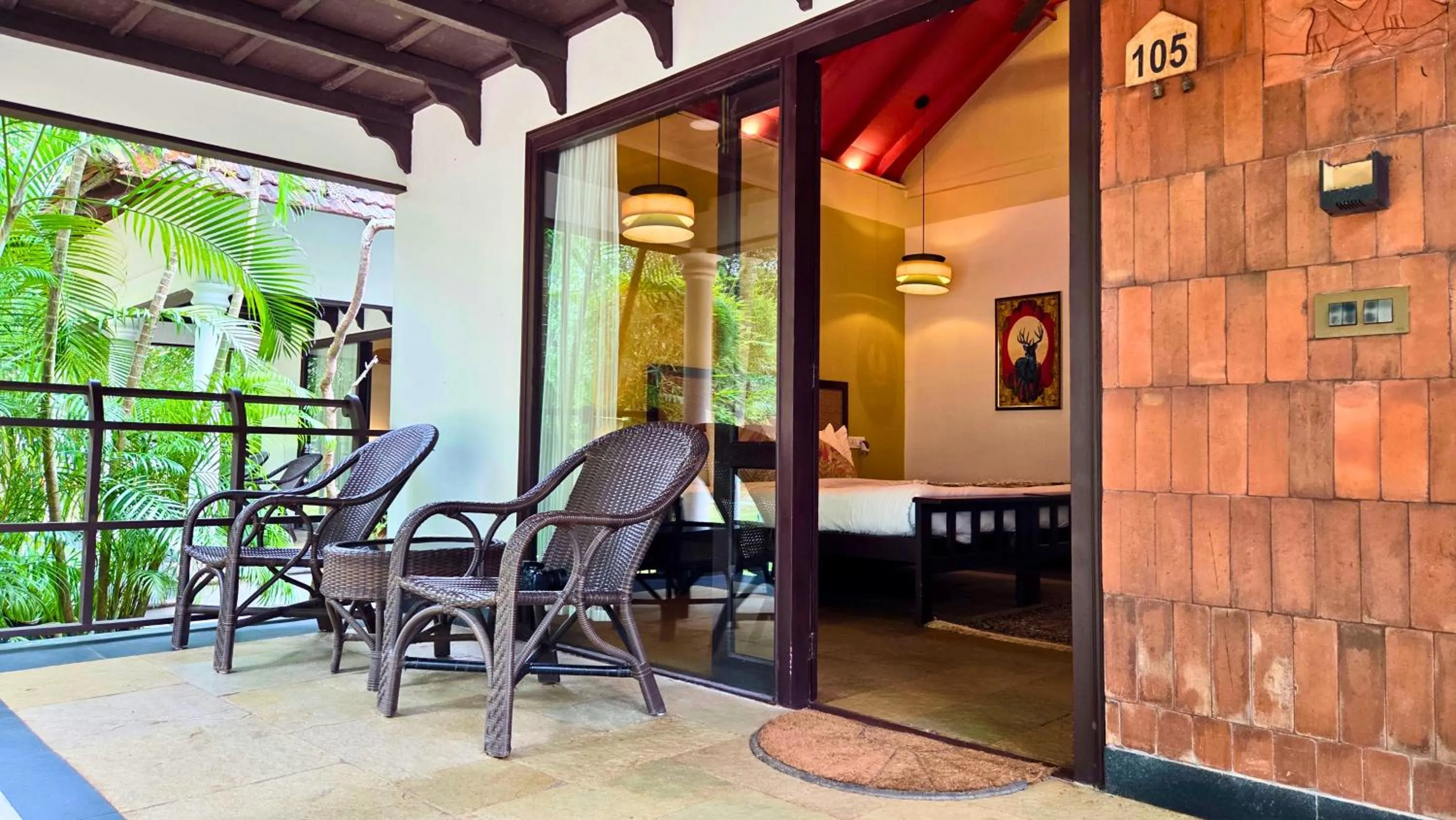 Seating area in Seclude Kerala, Marari Sands