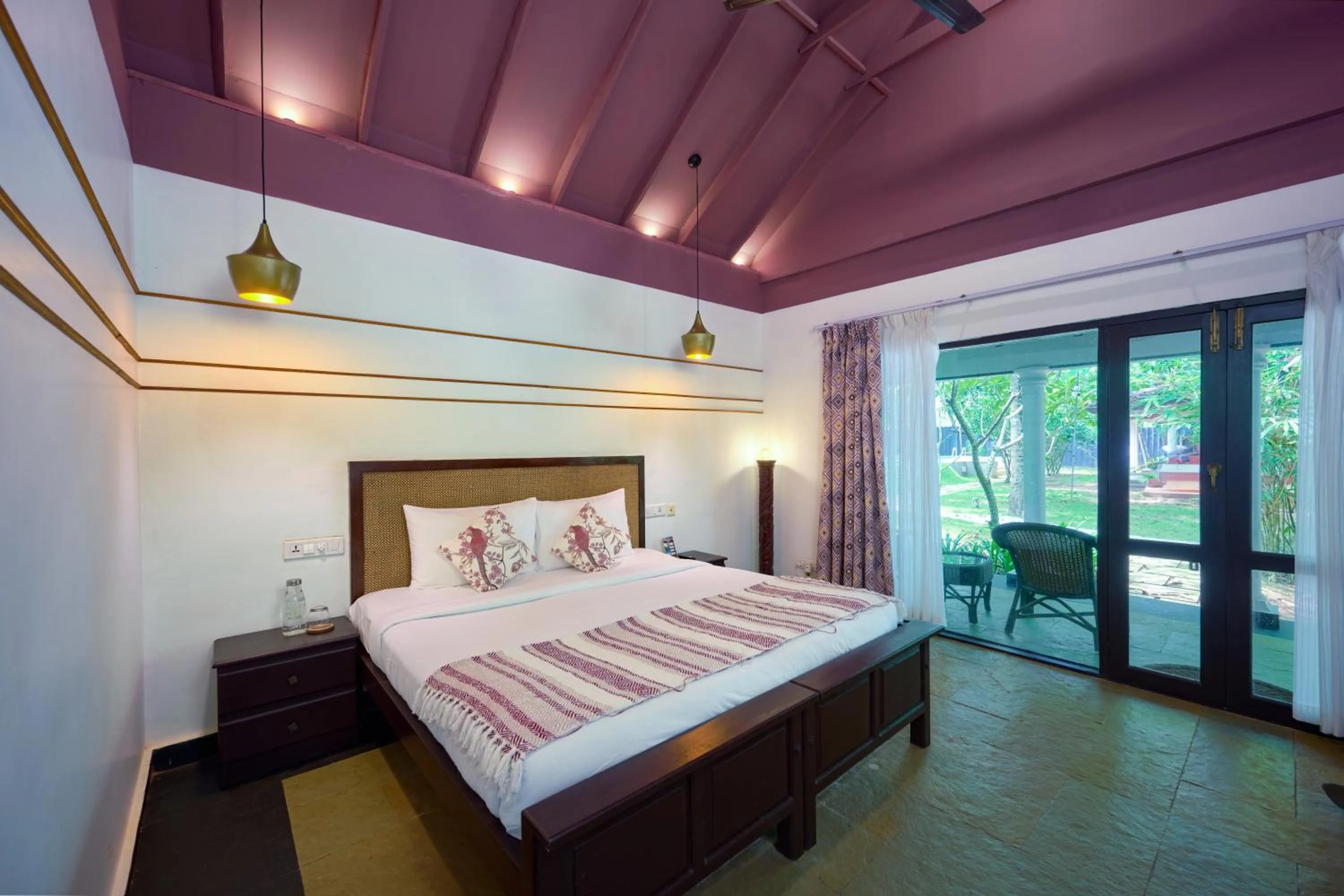 Bedroom, Bed in Seclude Kerala, Marari Sands