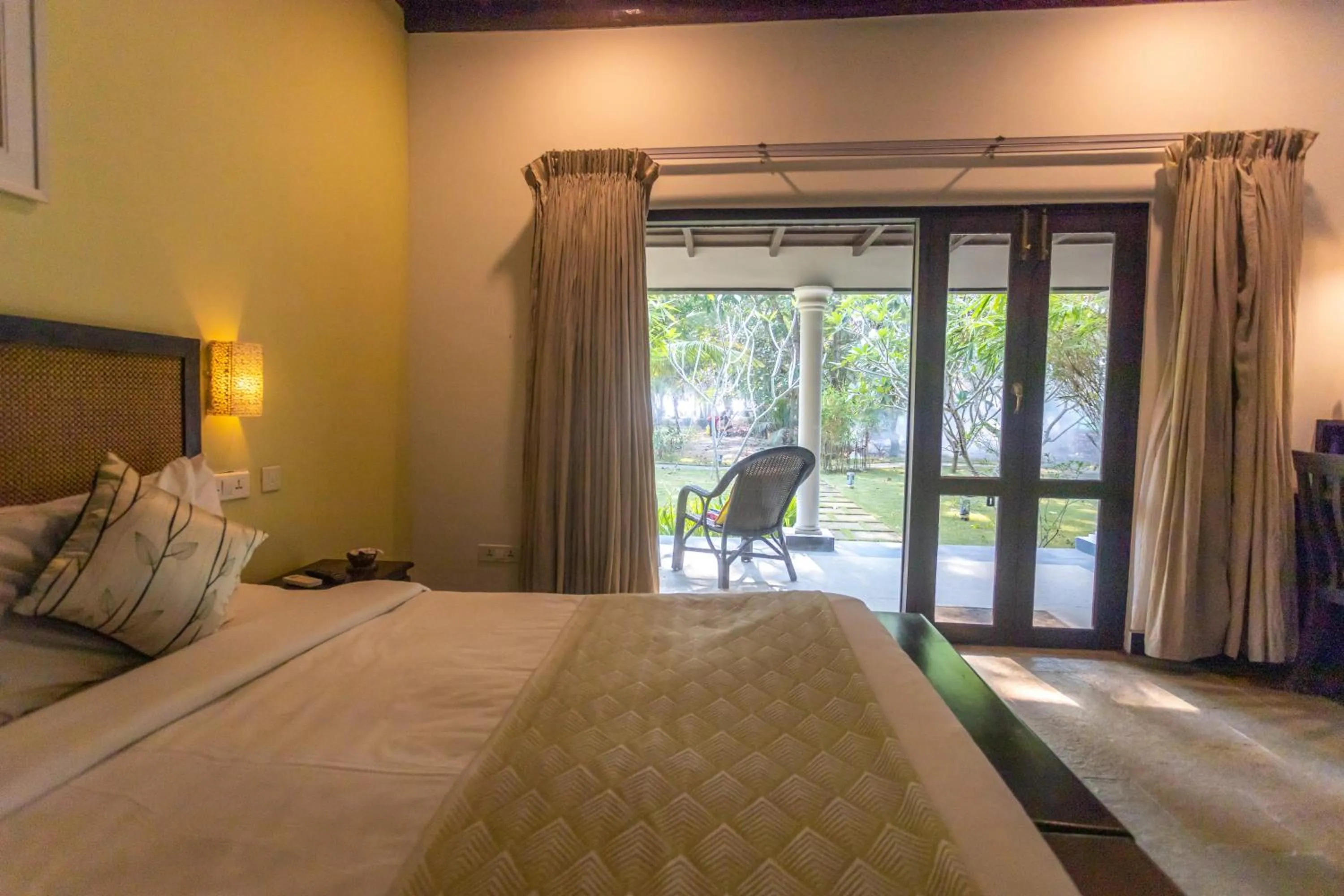 Bed in Seclude Kerala, Marari Sands