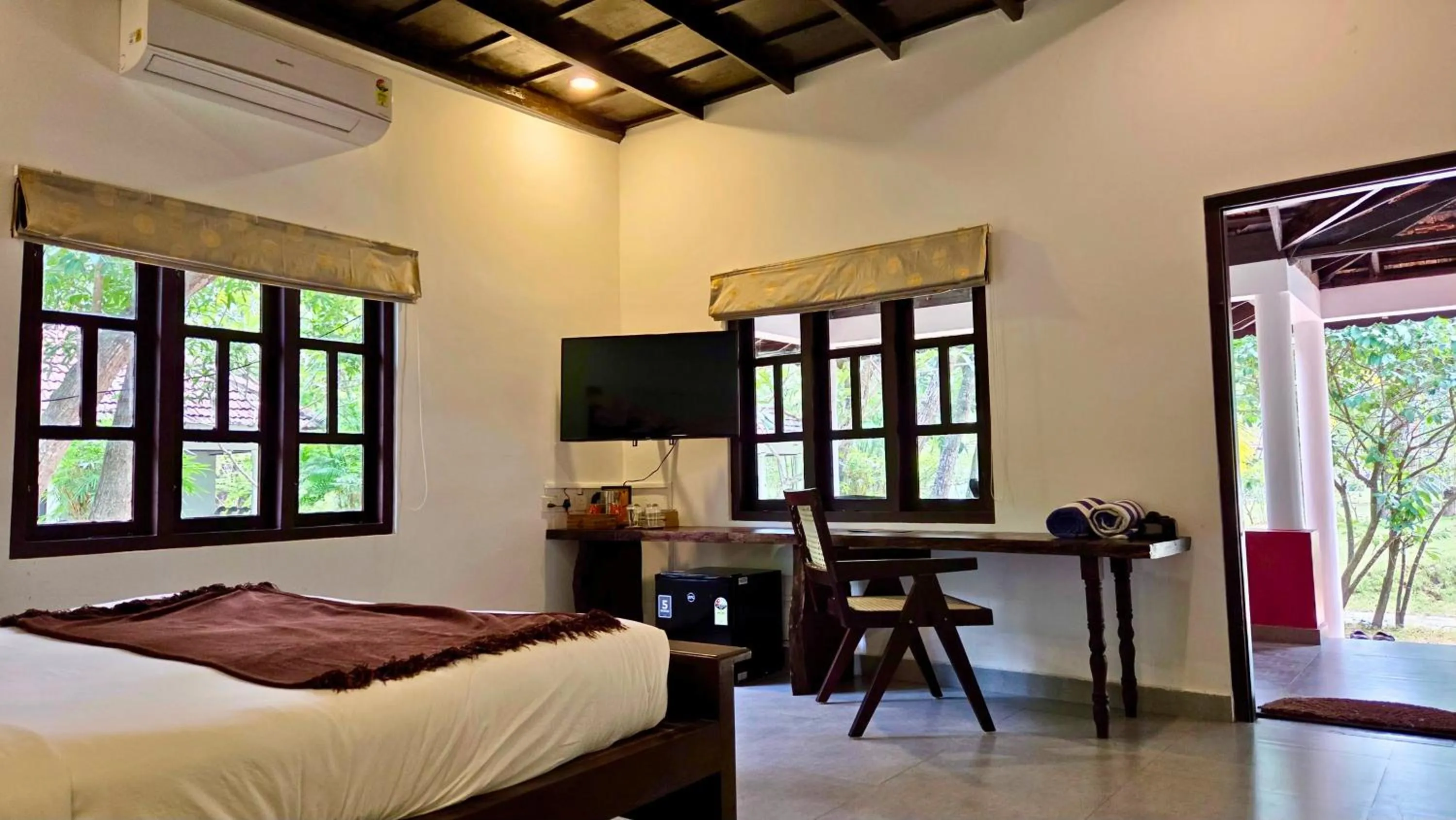 Bedroom, Bed in Seclude Kerala, Marari Sands
